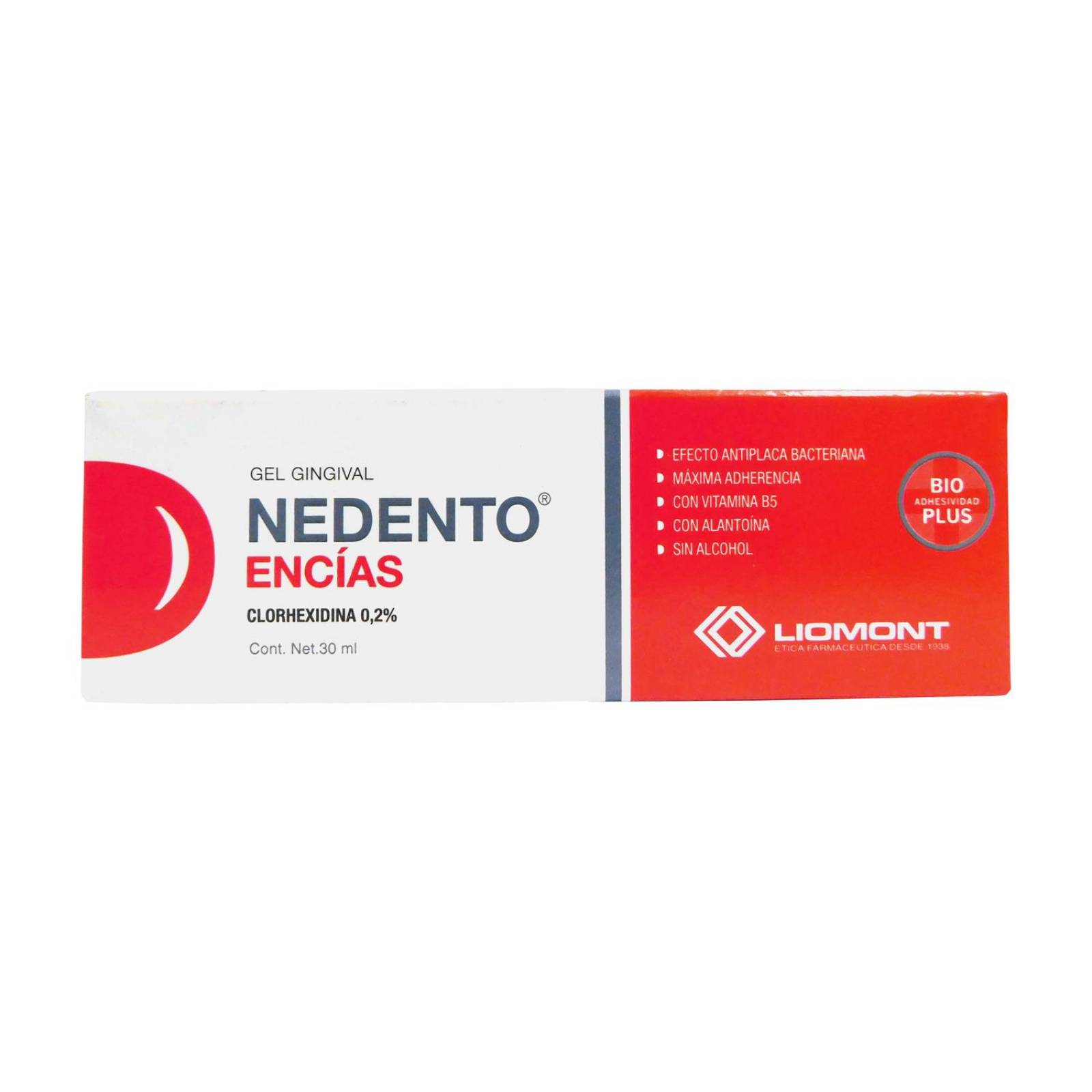 Nedento Encías Gel 0.2% Caja Con Tubo Con 30 mL 