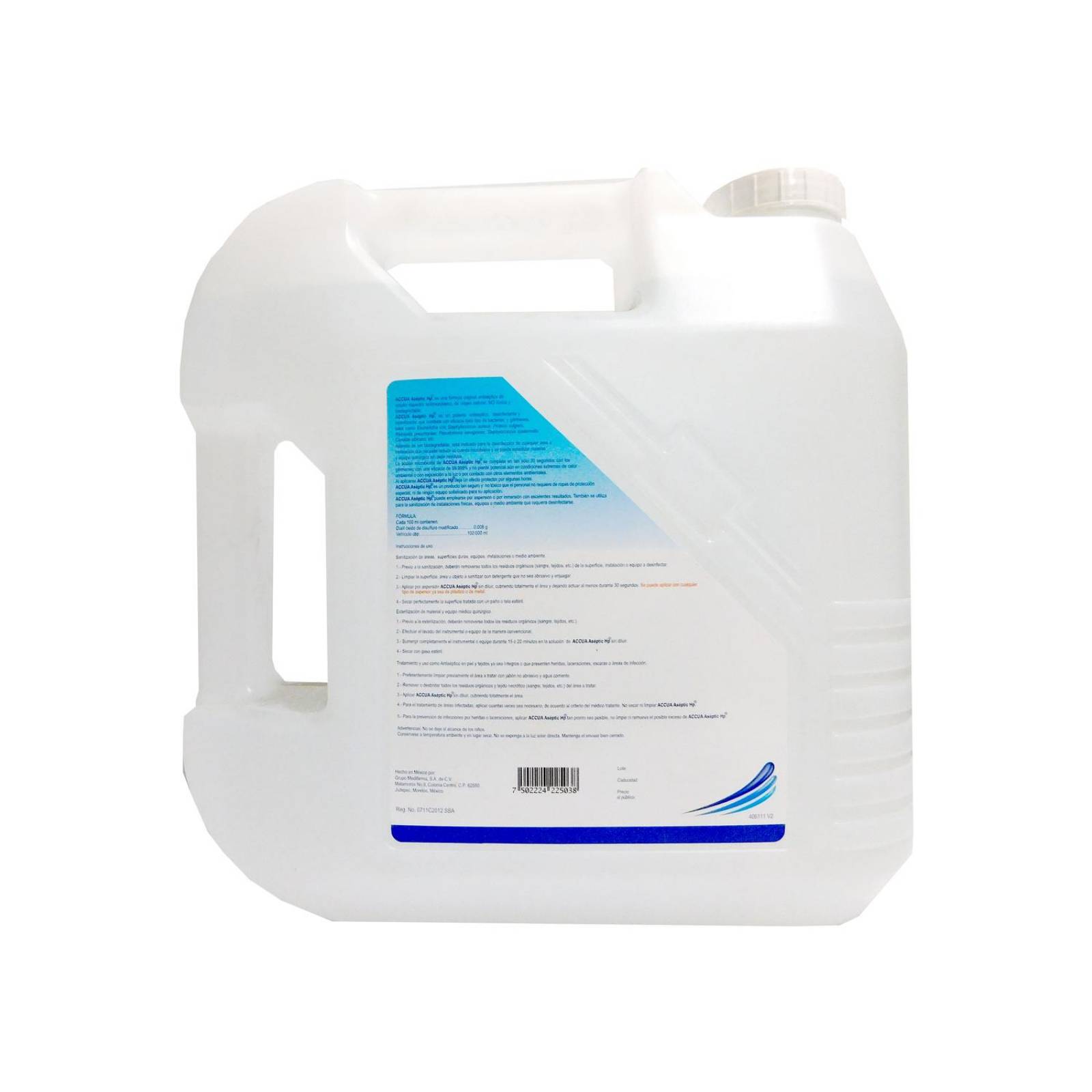 Accua Aseptic HP Solución Bidón Con 5 Litros 