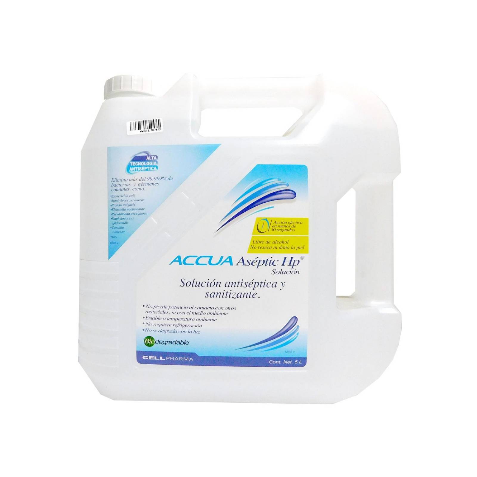 Accua Aseptic HP Solución Bidón Con 5 Litros 