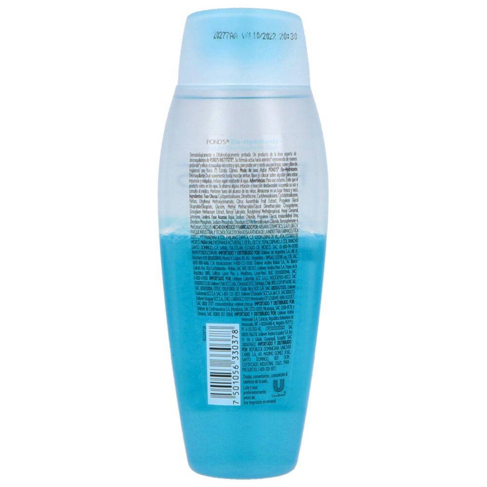 Pond´s Loción Limpiadora Dual Bio-Hydratante Frasco Con 200 mL 