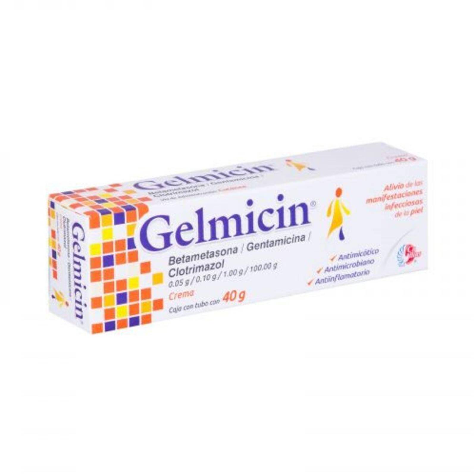 Gelmicin Crema Caja Con Tubo Con 40 g 