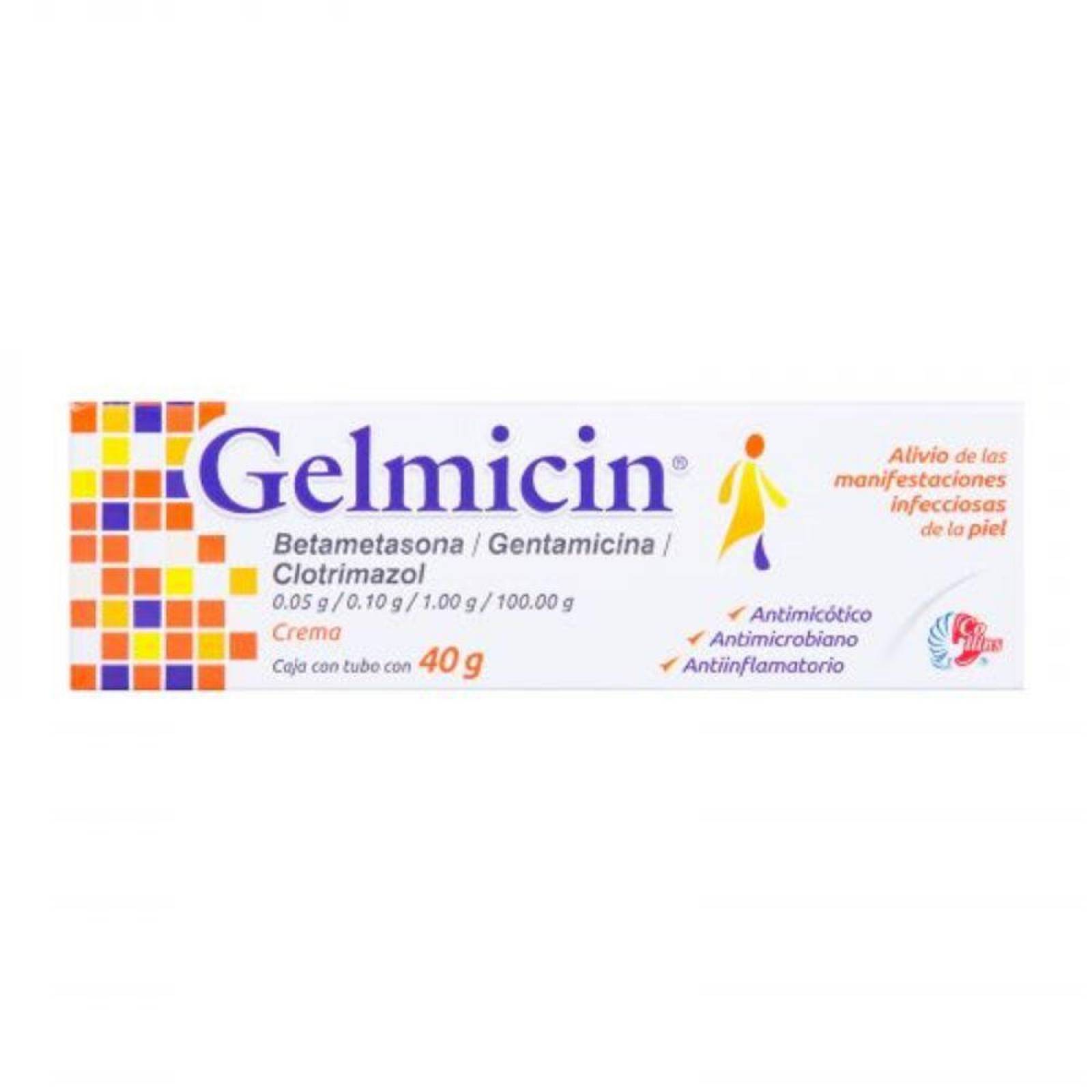 Gelmicin Crema Caja Con Tubo Con 40 g 
