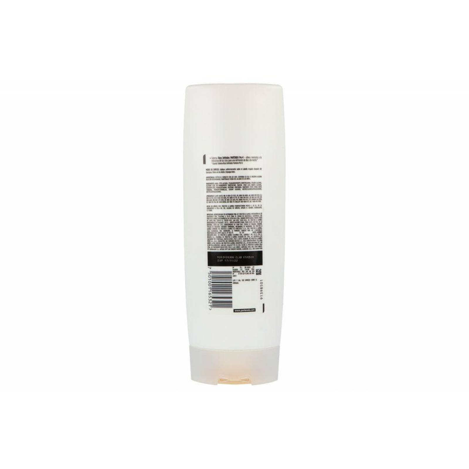 Acondicionador Pantene Pro-V Cabellos Rizados Frasco Con 400 Ml 