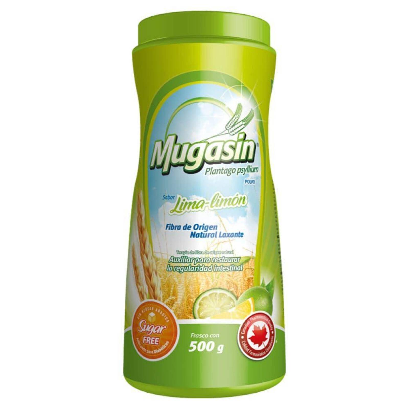 Mugasin Frasco Con 500 g Sabor Lima - Limón 