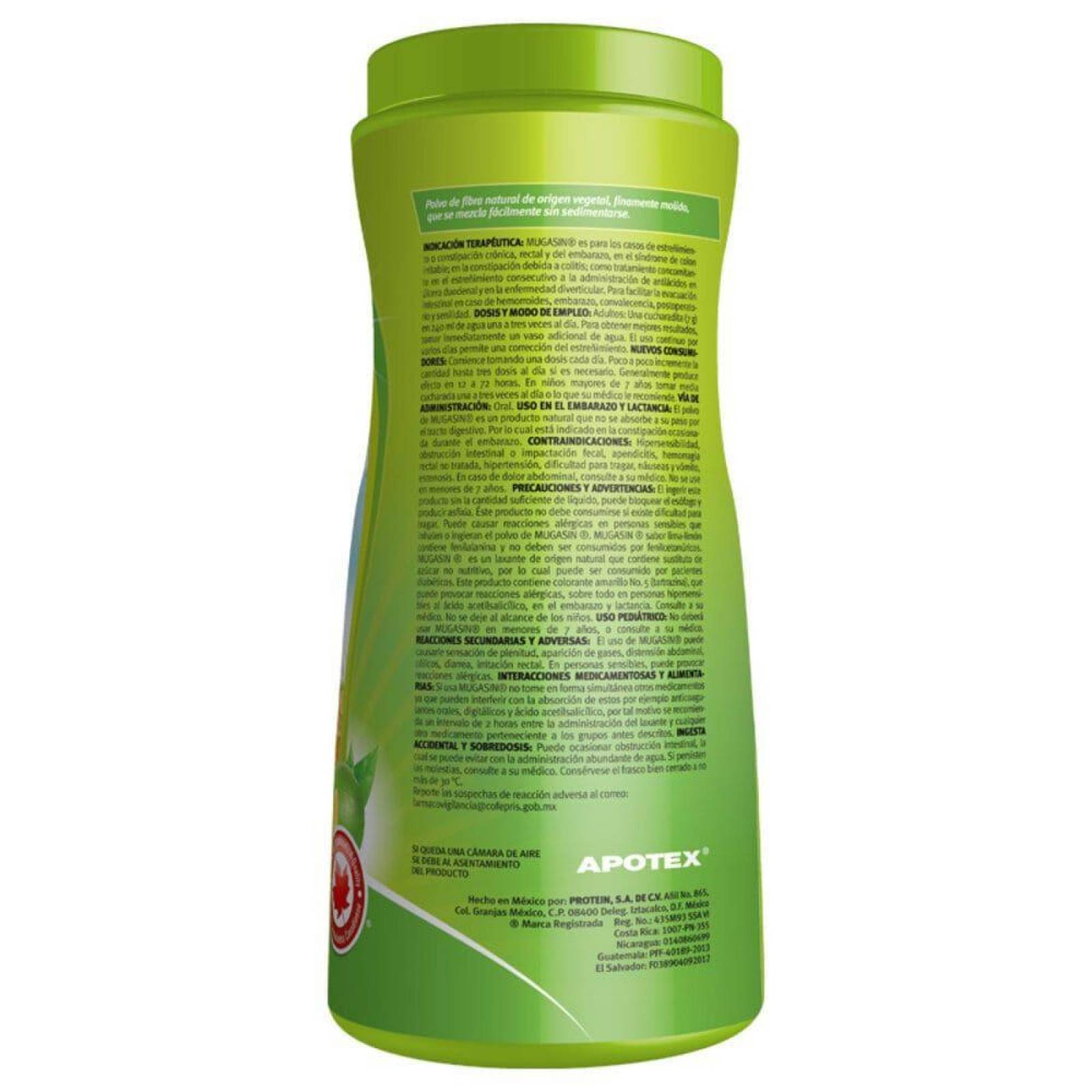 Mugasin Frasco Con 500 g Sabor Lima - Limón 