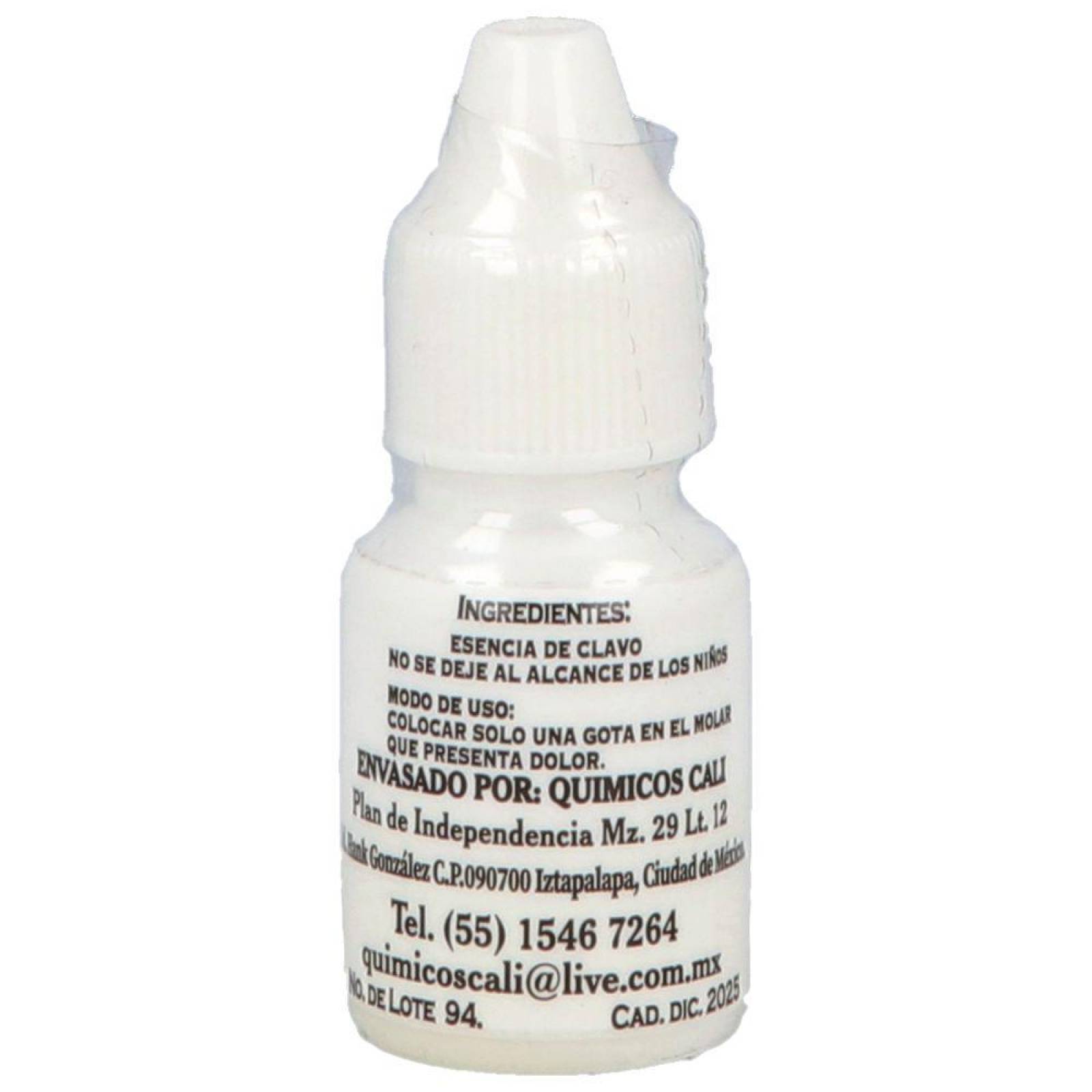 Esencia de Clavo Frasco Gotero Con 5 mL 