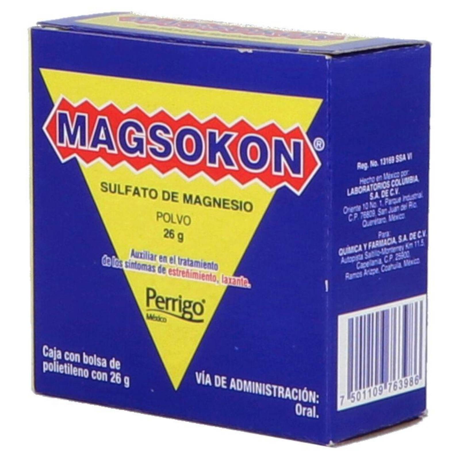 Magsokon Bolsa De Polietileno Con 26 g En Sobre 