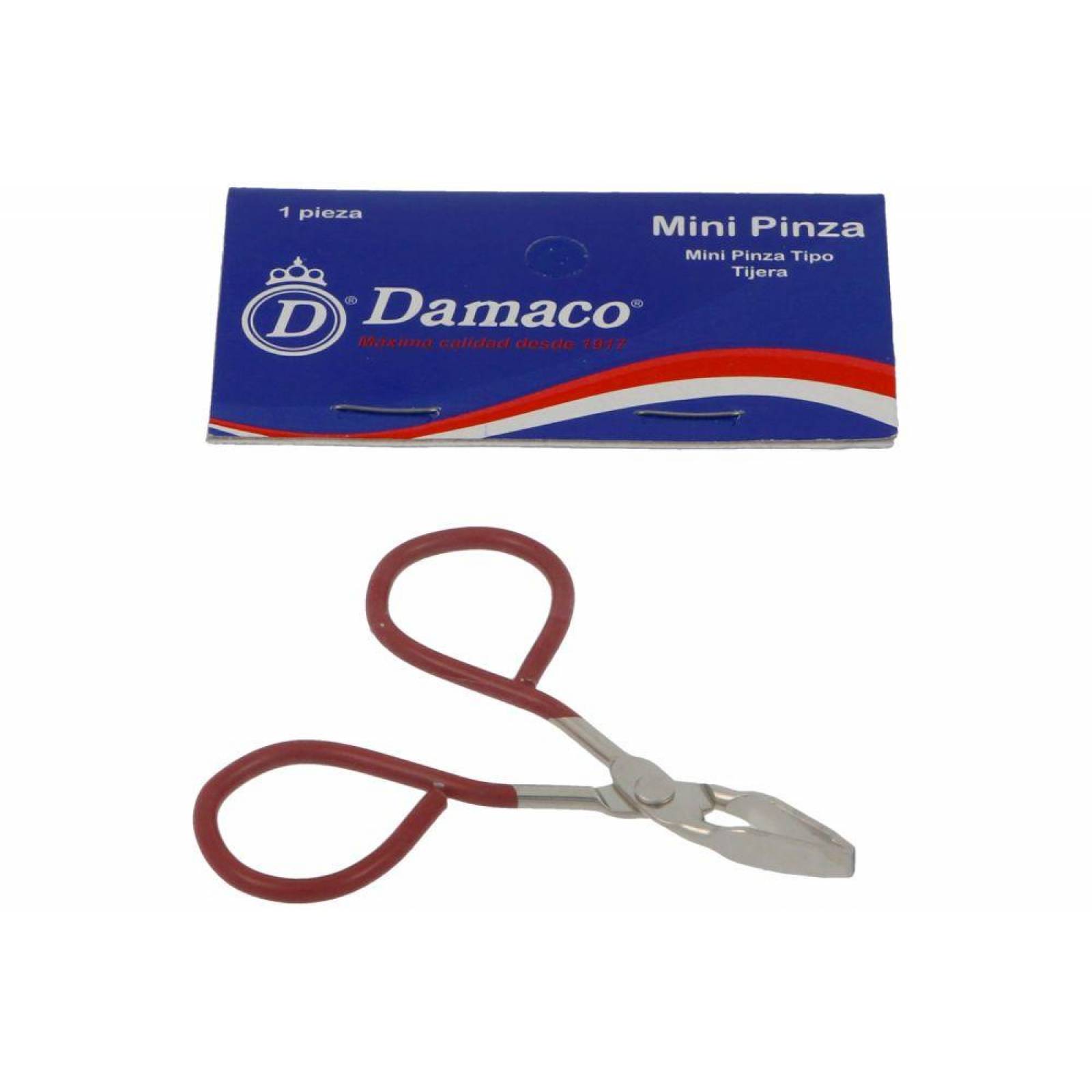 Pinza mini Damaco Tipo Tijera Empaque Con 1 Pieza 