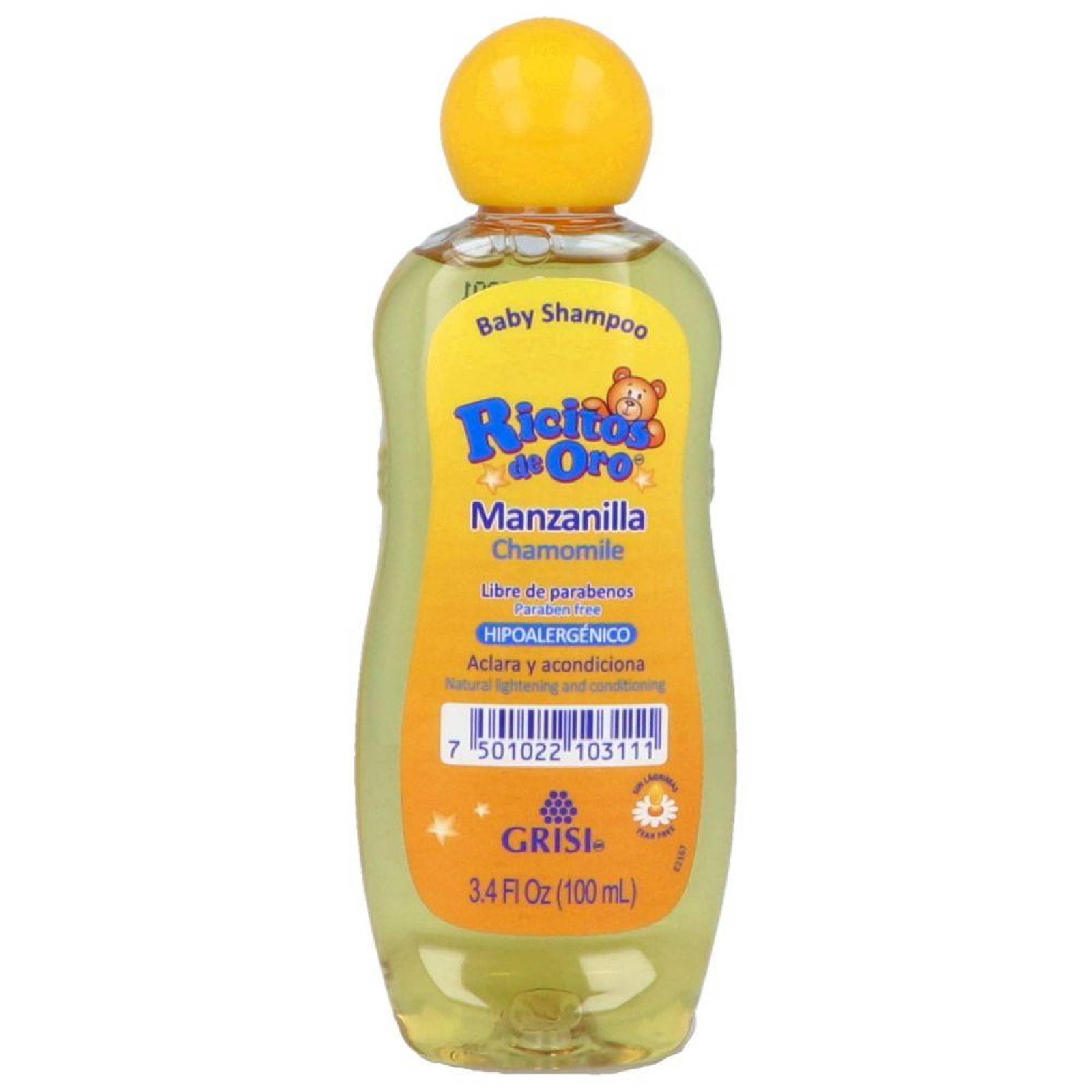 Ricitos De Oro Manzanilla Frasco Con 100 mL 