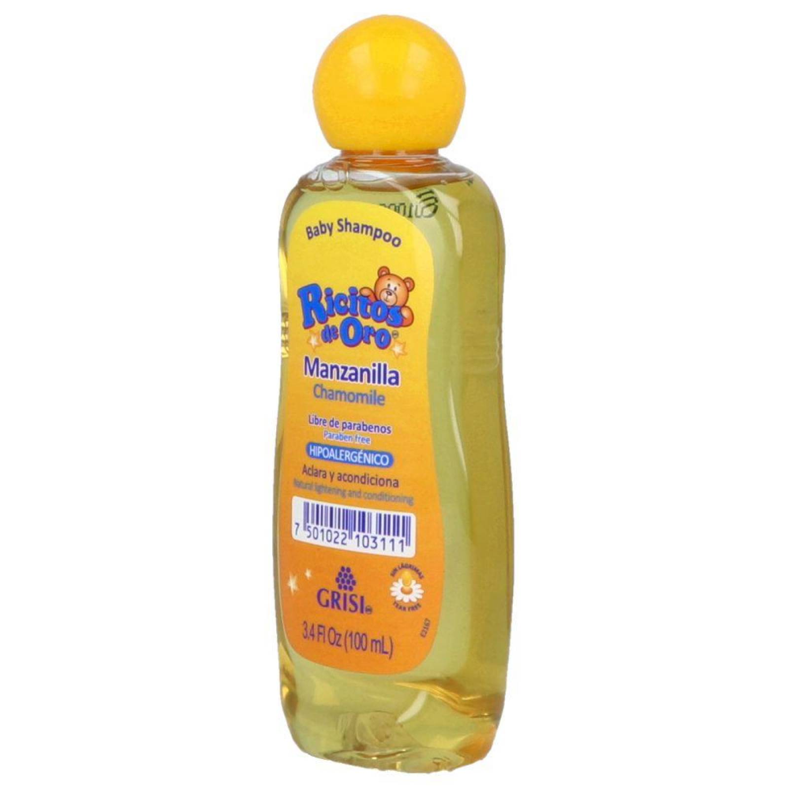 Ricitos De Oro Manzanilla Frasco Con 100 mL 