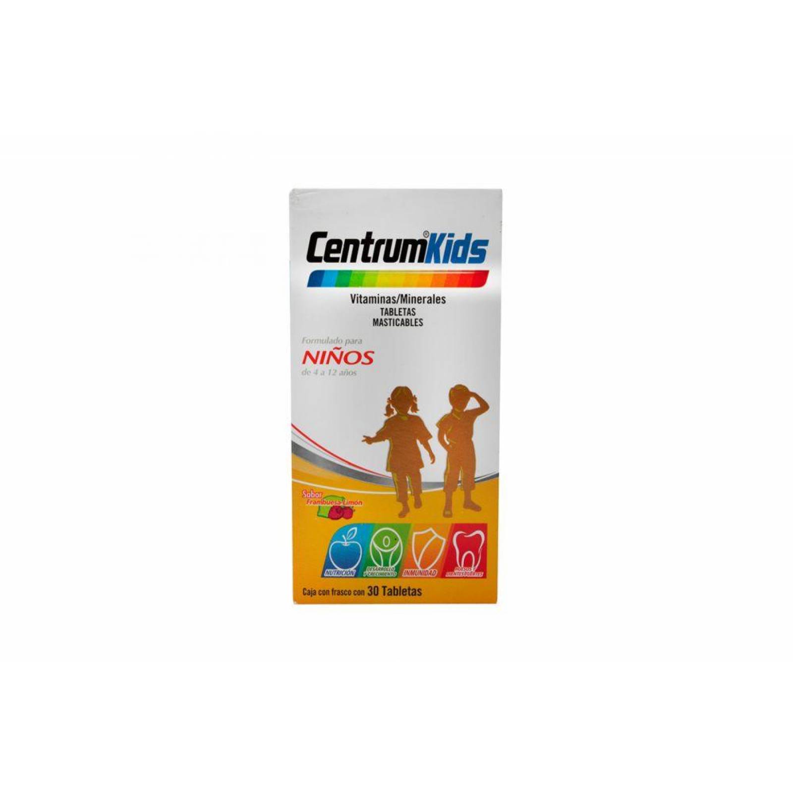 Centrum Kids 30 Tabletas Masticables 