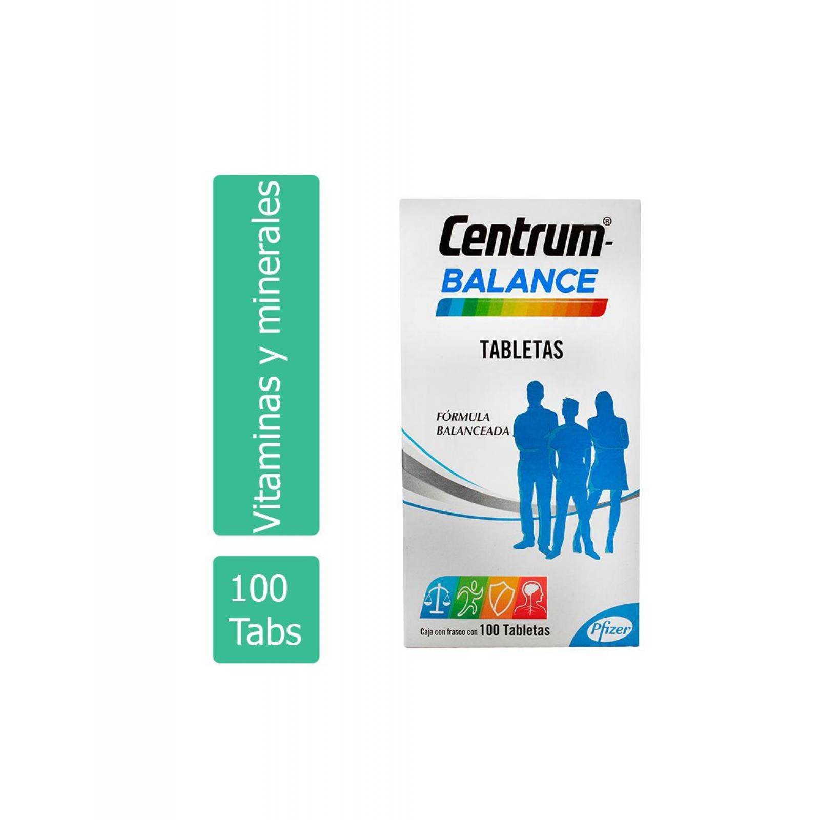 Centrum Con Frasco con 100 tabletas 