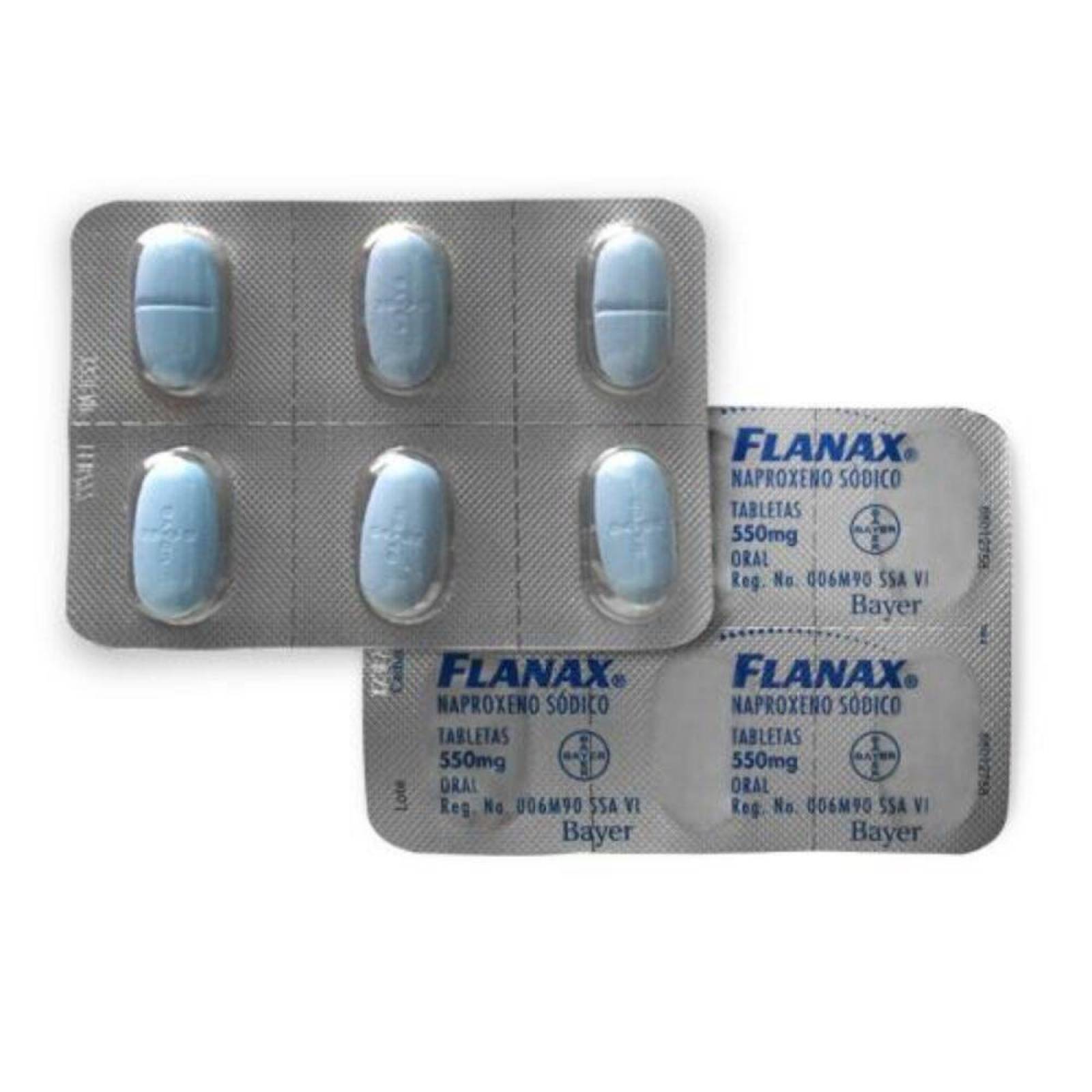 Flanax 550 mg Caja Con 6 Tabletas 