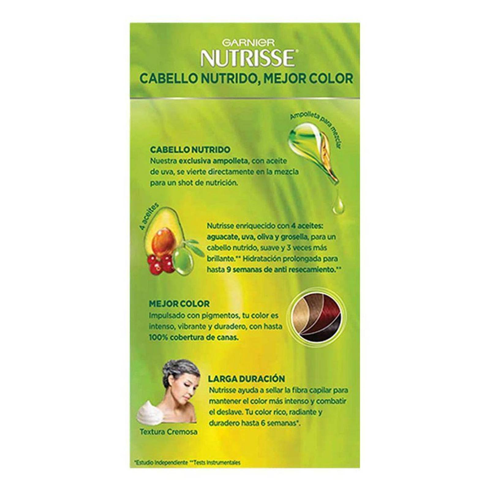 Garnier Nutrisse Tinte En Crema Caja Con 1 Aplicación Color Tamarindo 45 