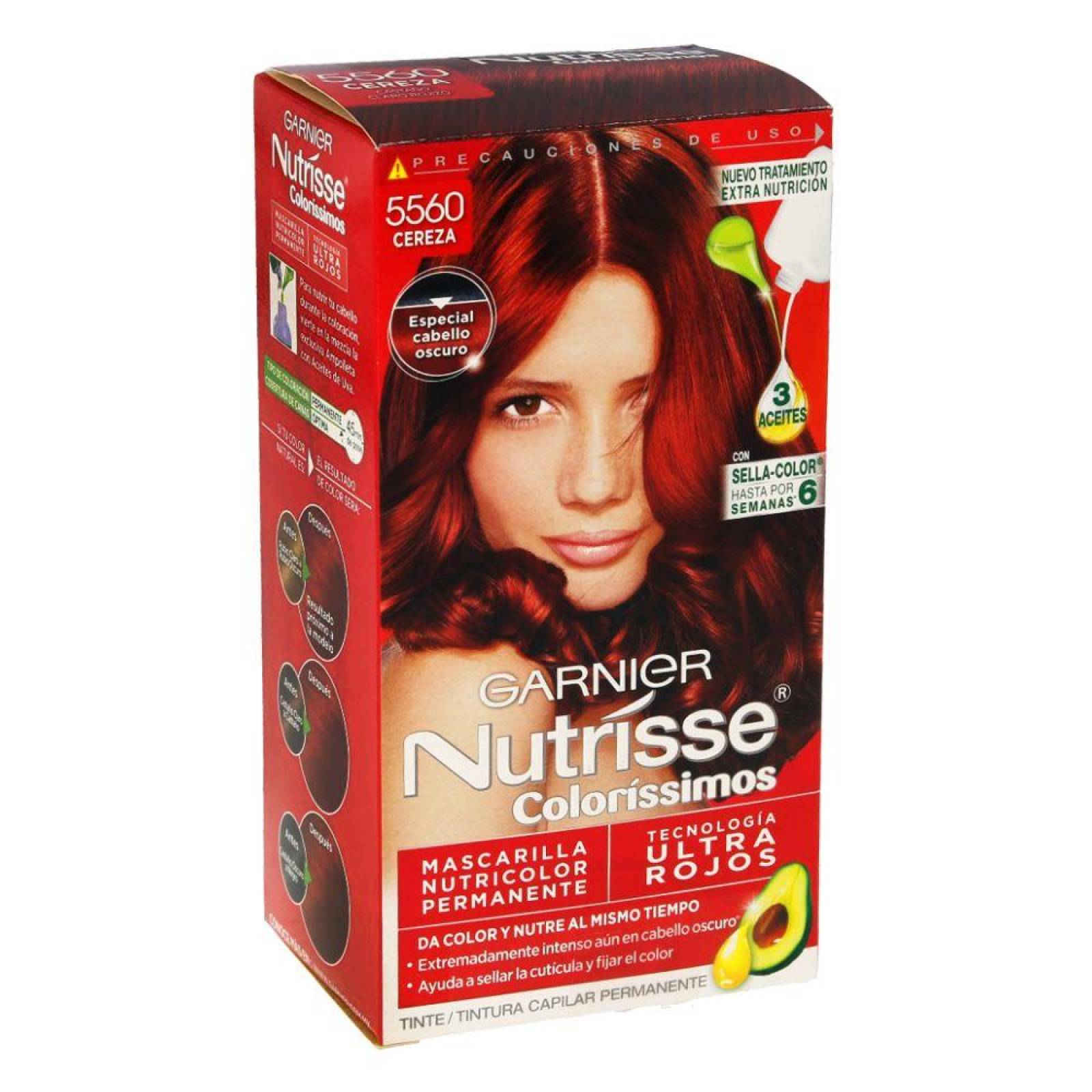 TINTE NUTRISSE GARNIER CEREZA 5560 