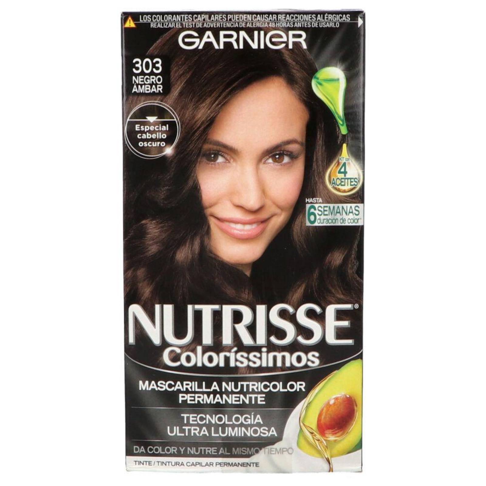 TINTE NUTRISSE GARNIER NEGRO-AMBAR 
