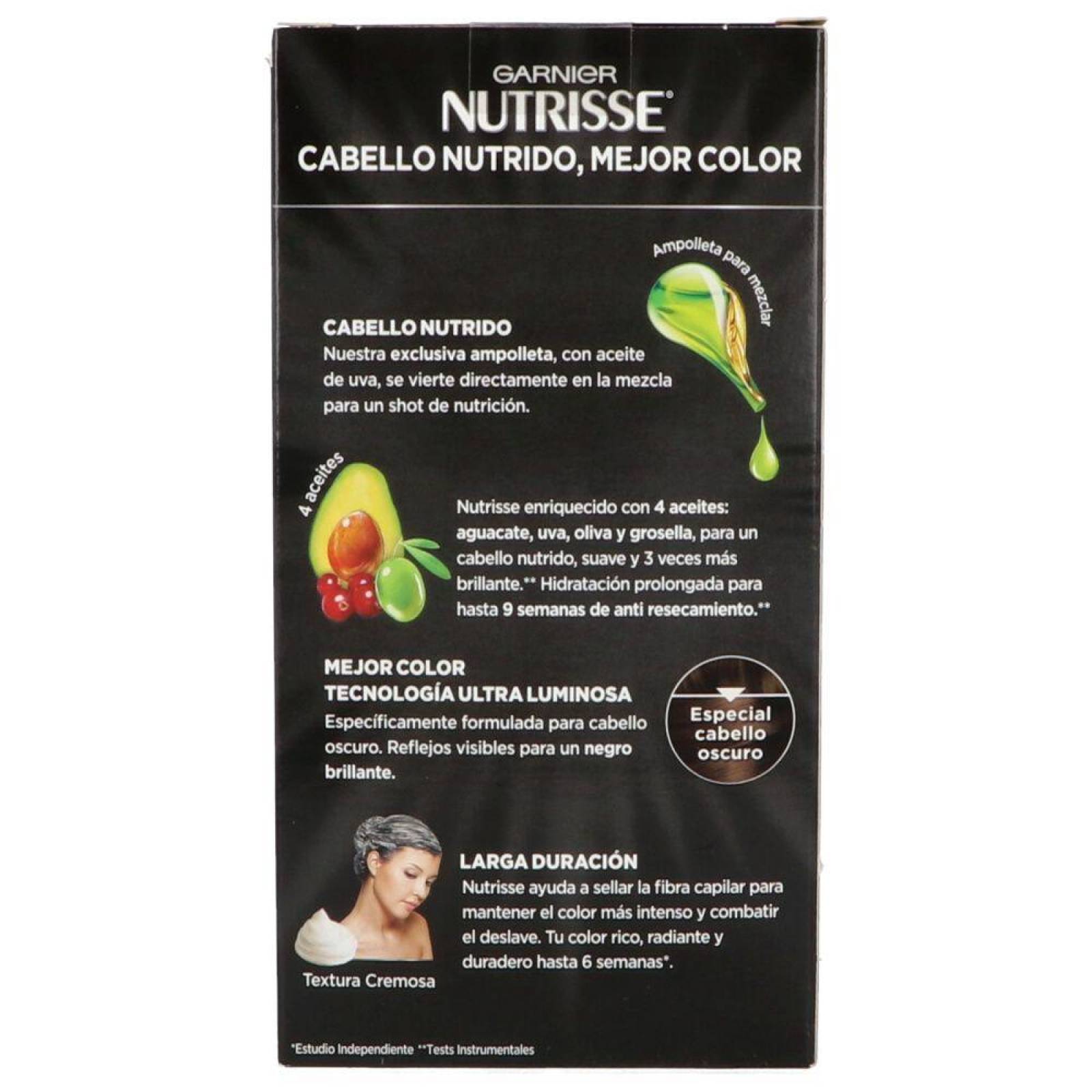 TINTE NUTRISSE GARNIER NEGRO-AMBAR 