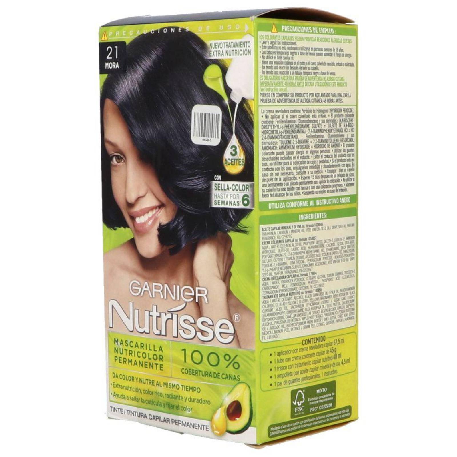 Garnier Nutrisse Tinte Color Mora 