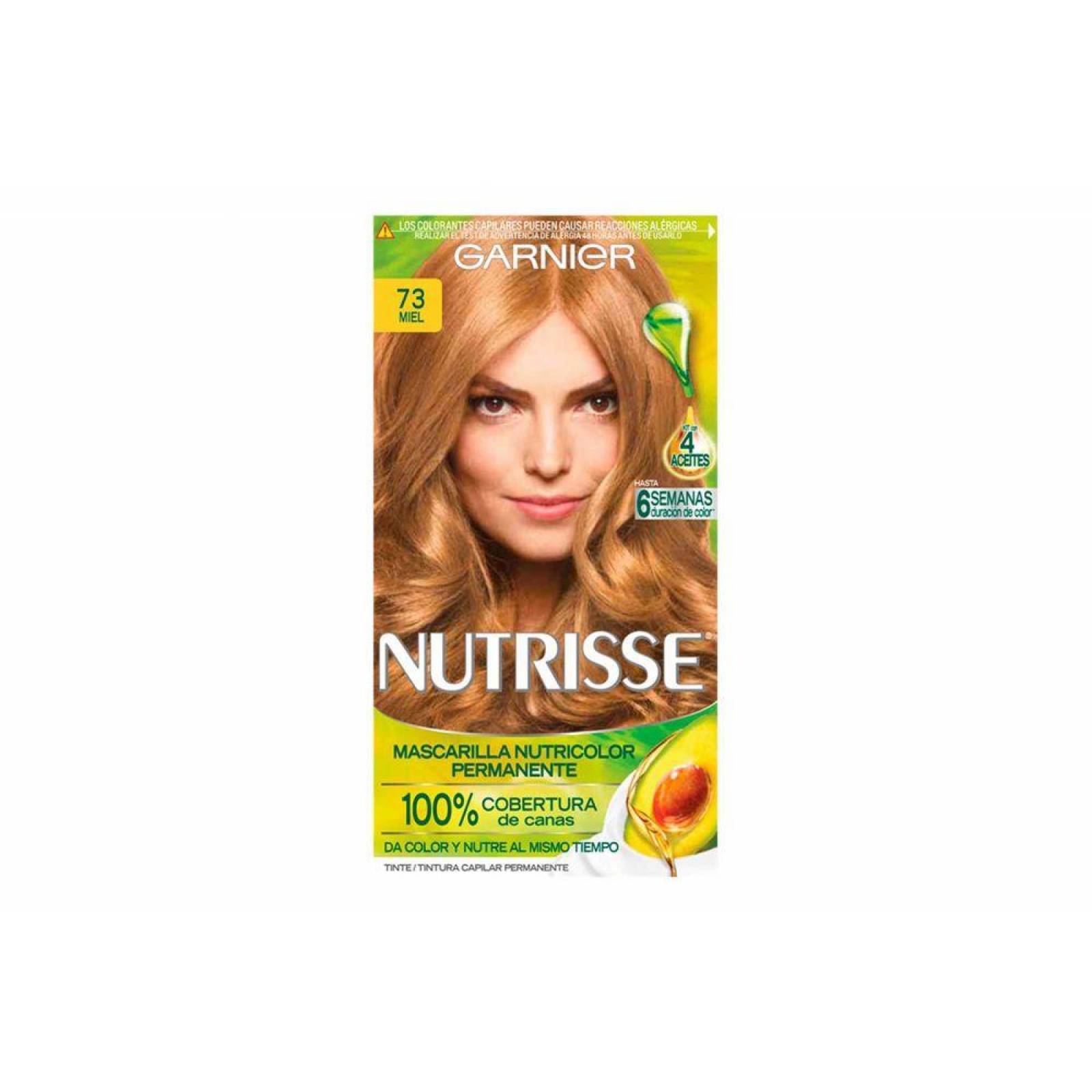 Tinte Garnier Nutrisse Miel 73 Caja Con Tubo En Crema 