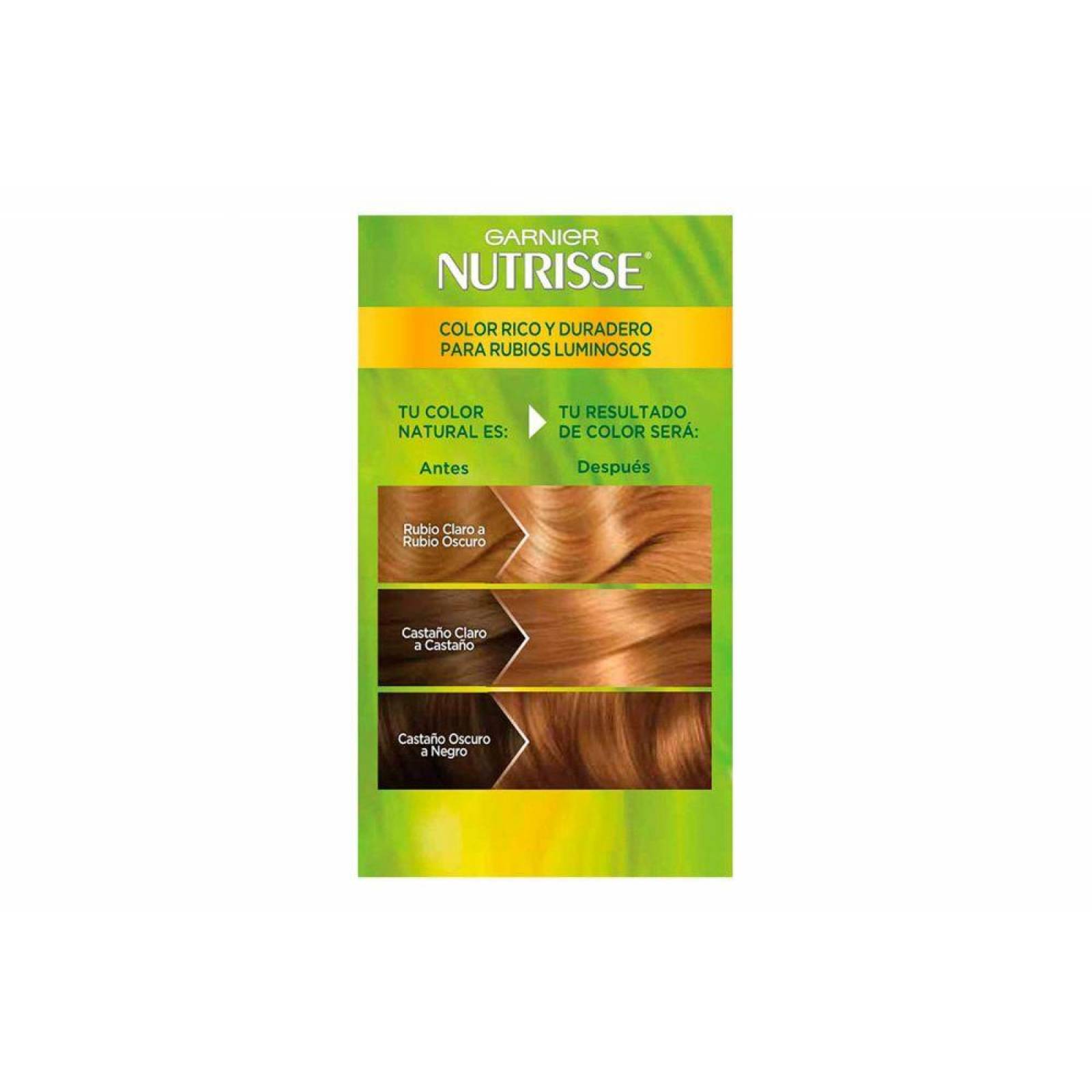 Tinte Garnier Nutrisse Miel 73 Caja Con Tubo En Crema 