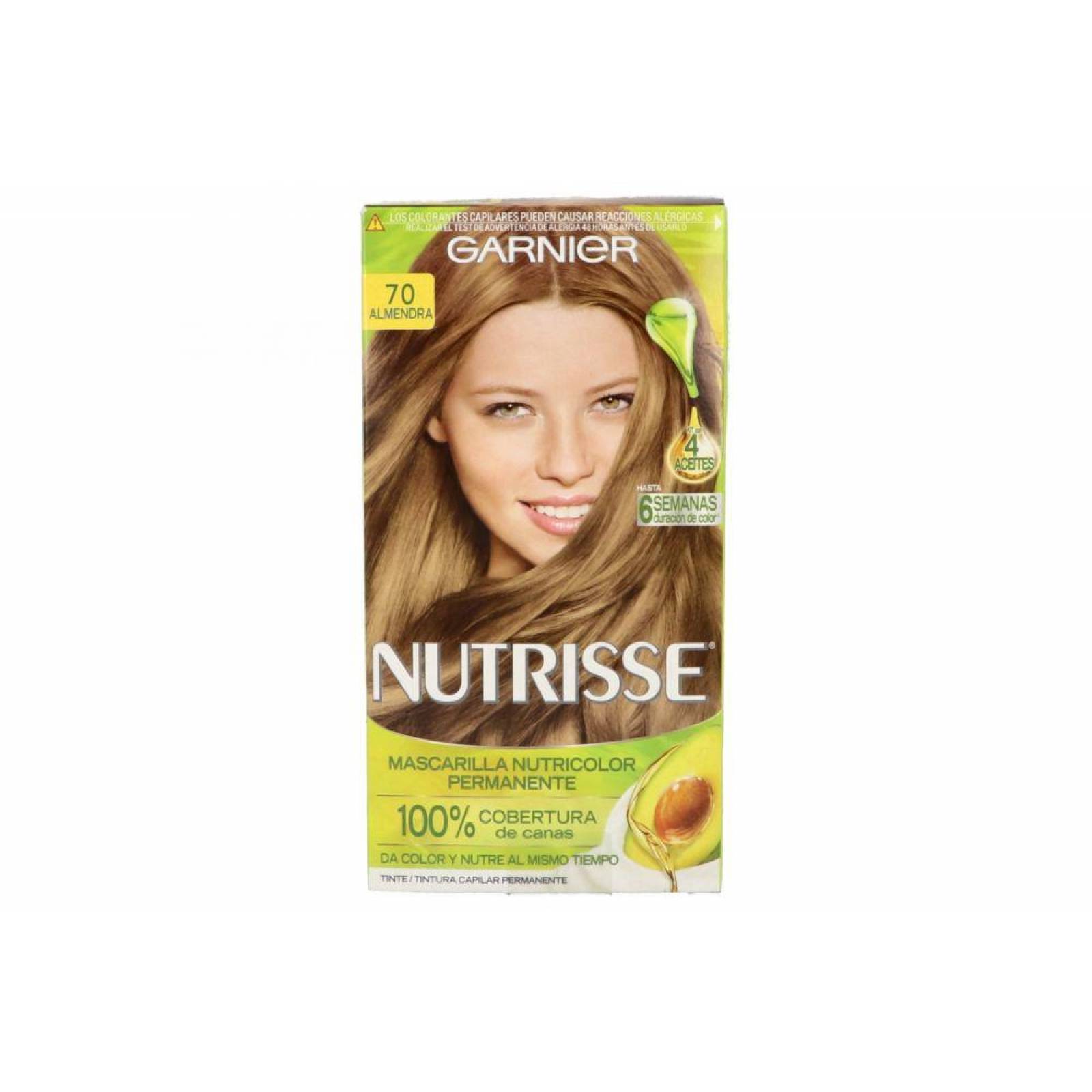 Garnier Nutrisse Tinte Caja Con 1 Aplicación Color Almendra 70 