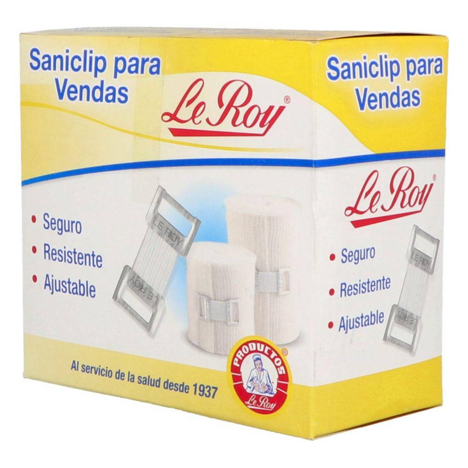 Leroy Saniclips Para Vendas Bolsa Con 6 Piezas 