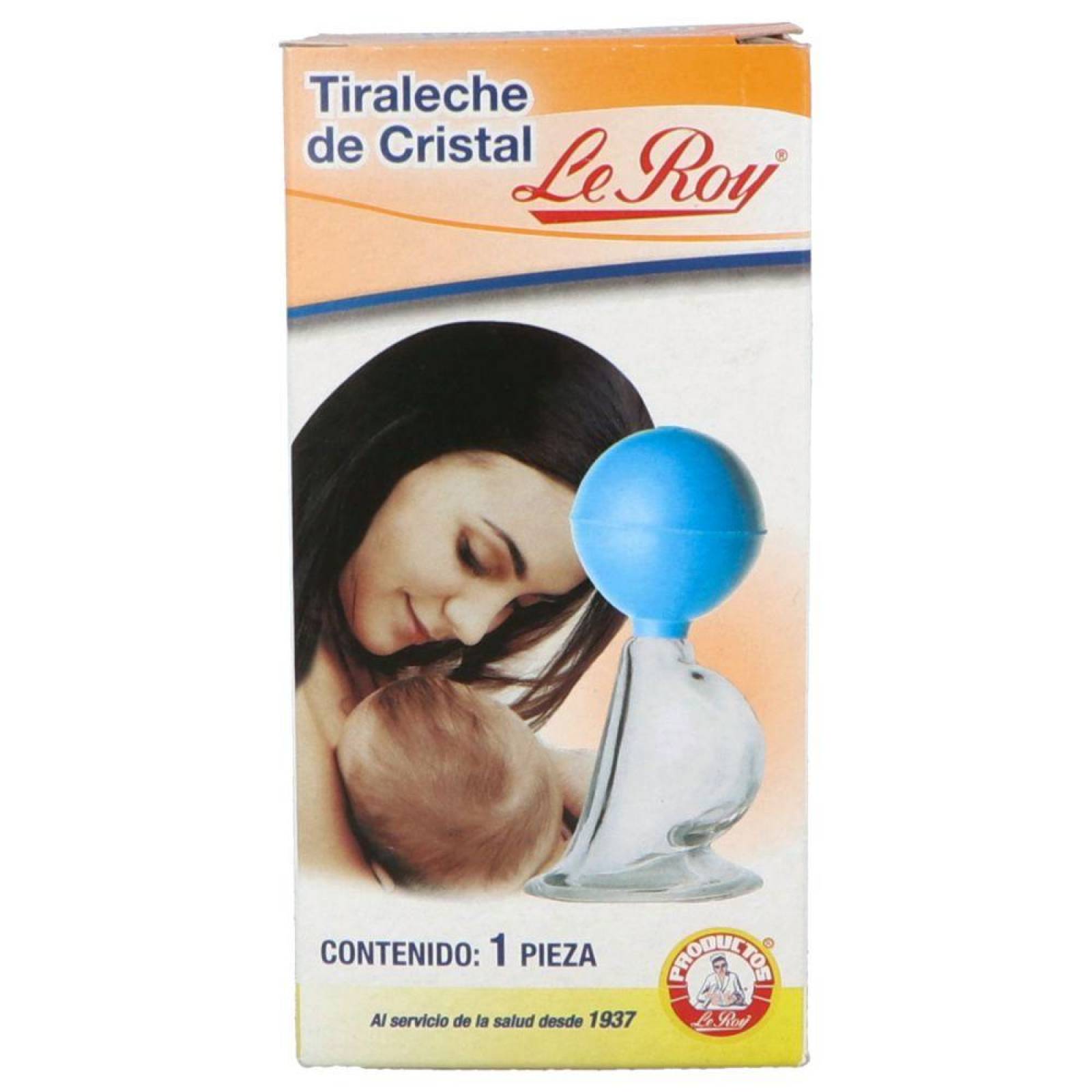Le Roy Tira Leche Cristal Caja Con 1 Pieza 