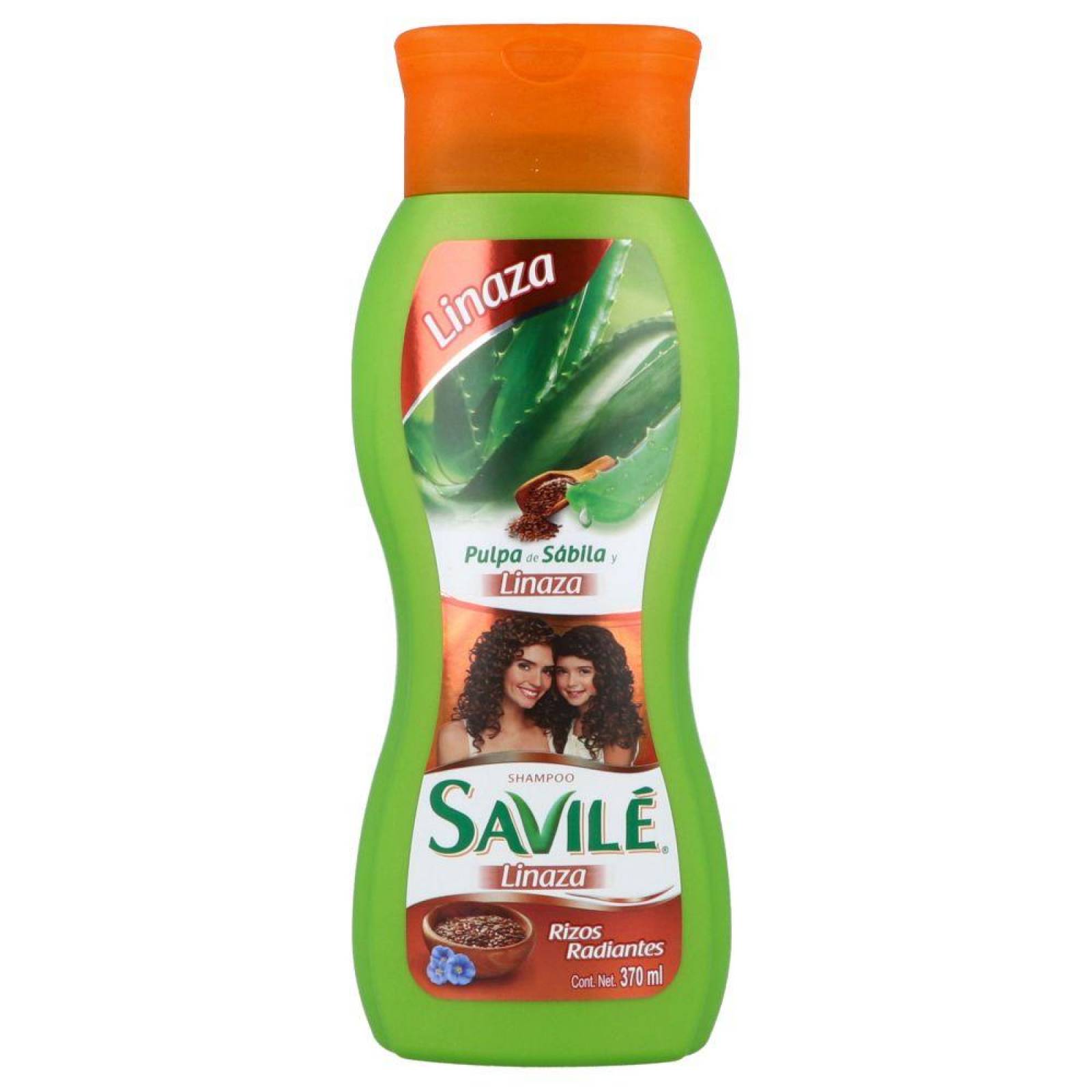 SHAMPOO SAVILE CONTROL CAÍDA Rizos radiantes FRASCO CON 370 ML 