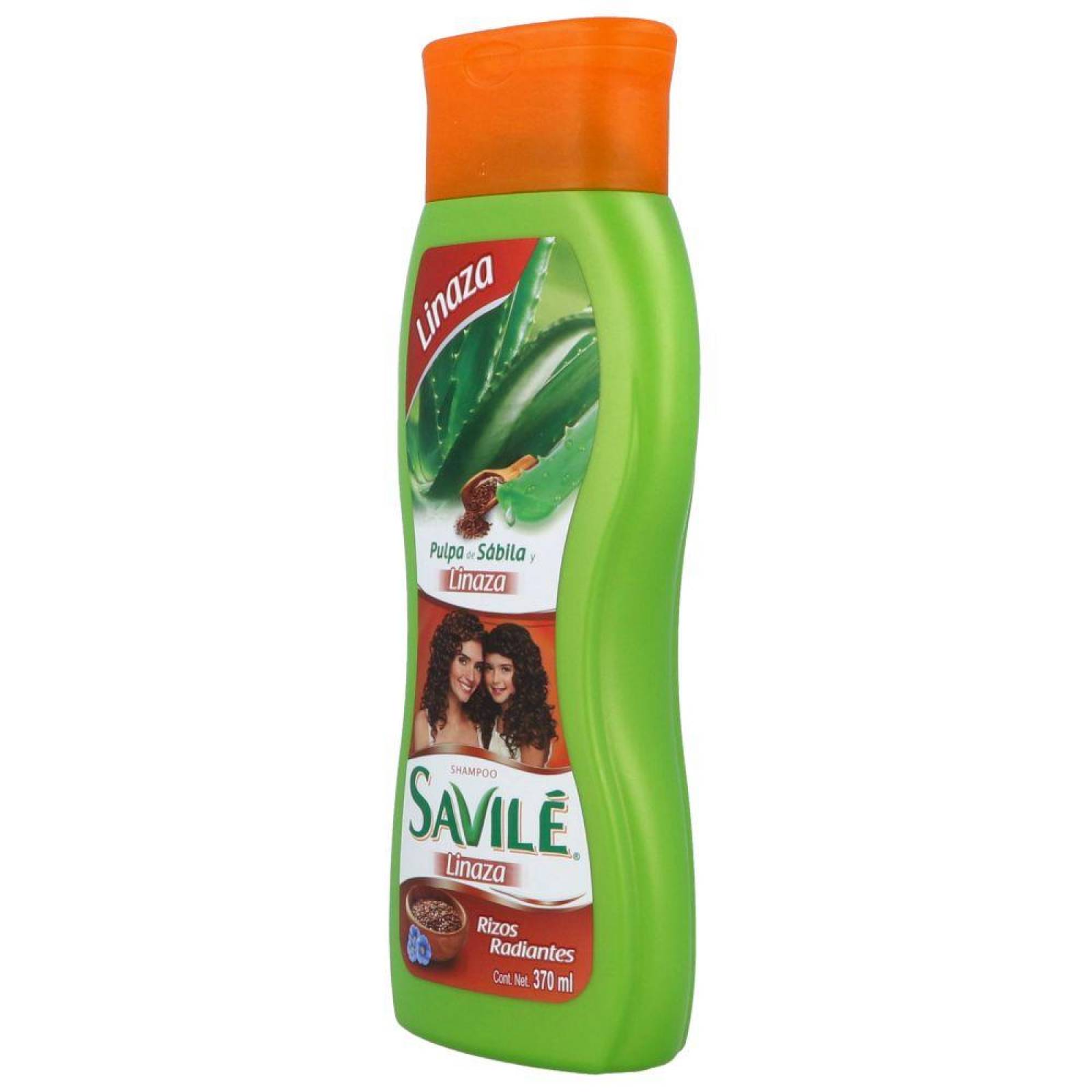 SHAMPOO SAVILE CONTROL CAÍDA Rizos radiantes FRASCO CON 370 ML 
