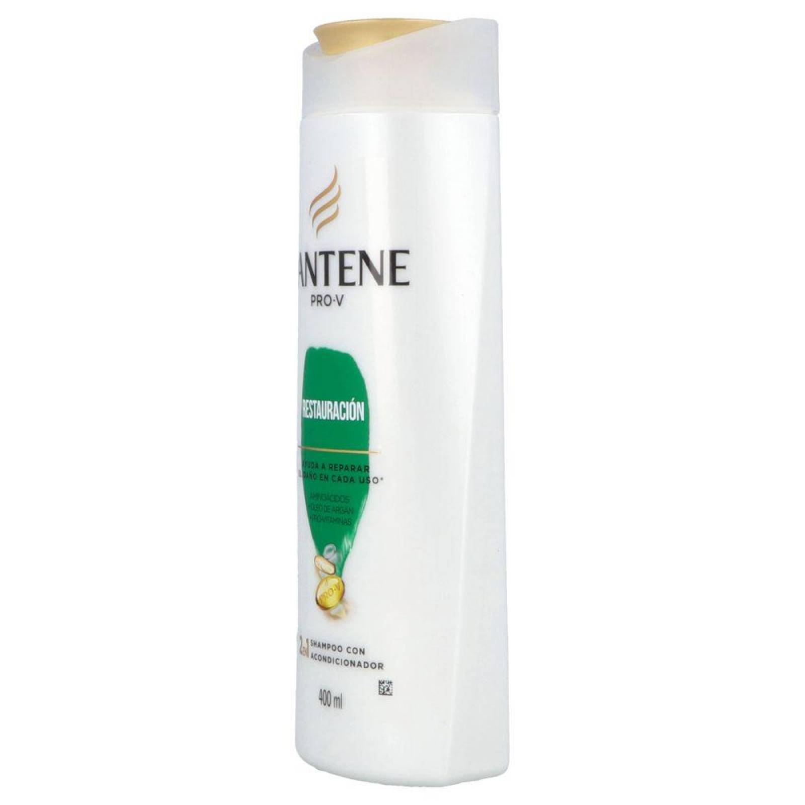 Pantene Pro-V Shampoo Restauración 2 En 1 Botella Con 400mL 