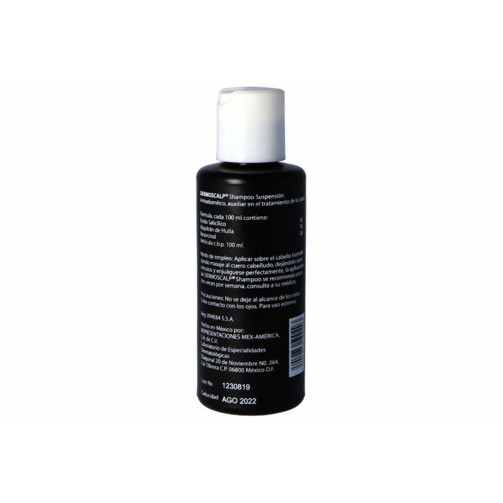 Shampoo Dermoscalp Remexa Frasco Con 100 mL 