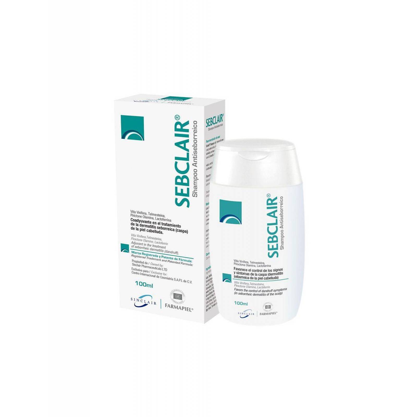 Sebclair Shampoo Antiseborreico Con 100 mL 