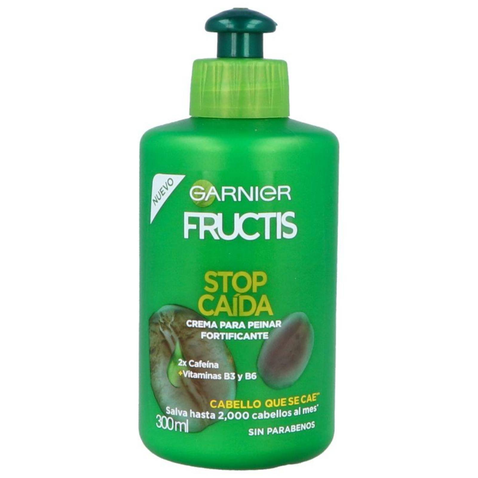 FRUCTIS CREMA PARA PEINAR STOP CAÍDA FRASCO CON 300 ML 