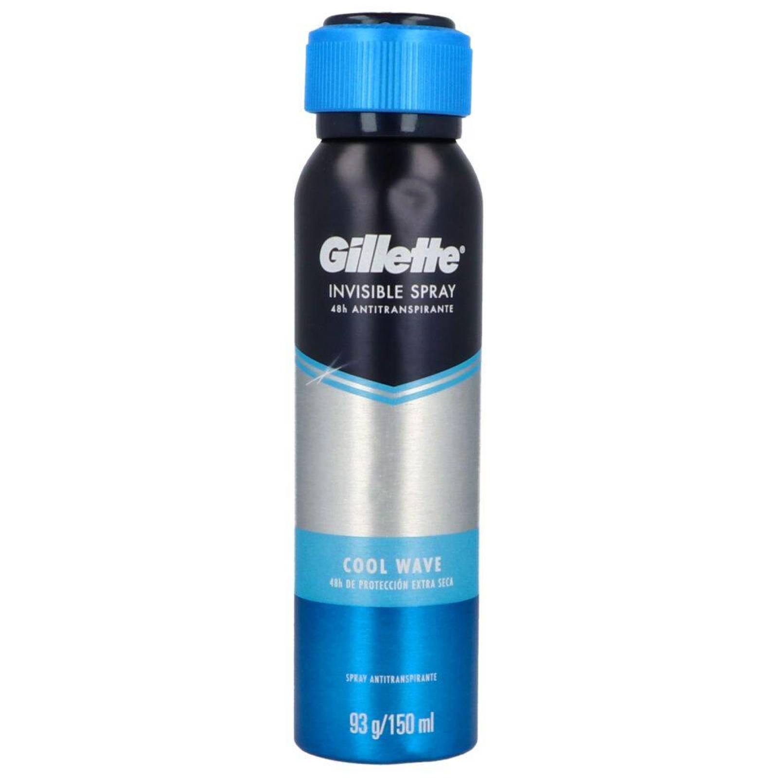 Antitranspirante Gillette Endurance Cool Wave Frasco Spray Con 93 g 