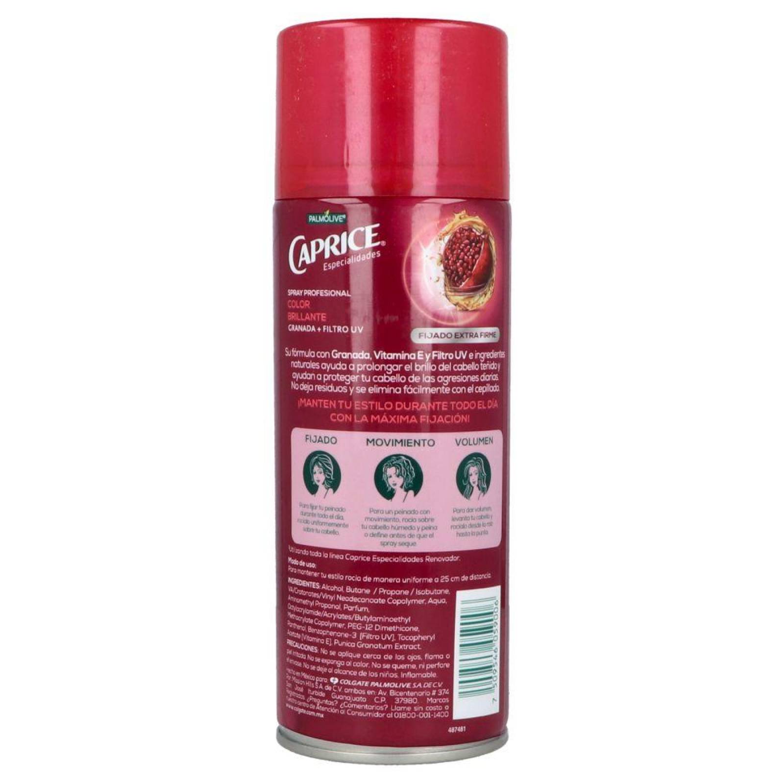 Palmolive Caprice Especialidades Fijador Profesional Spray 316 mL 