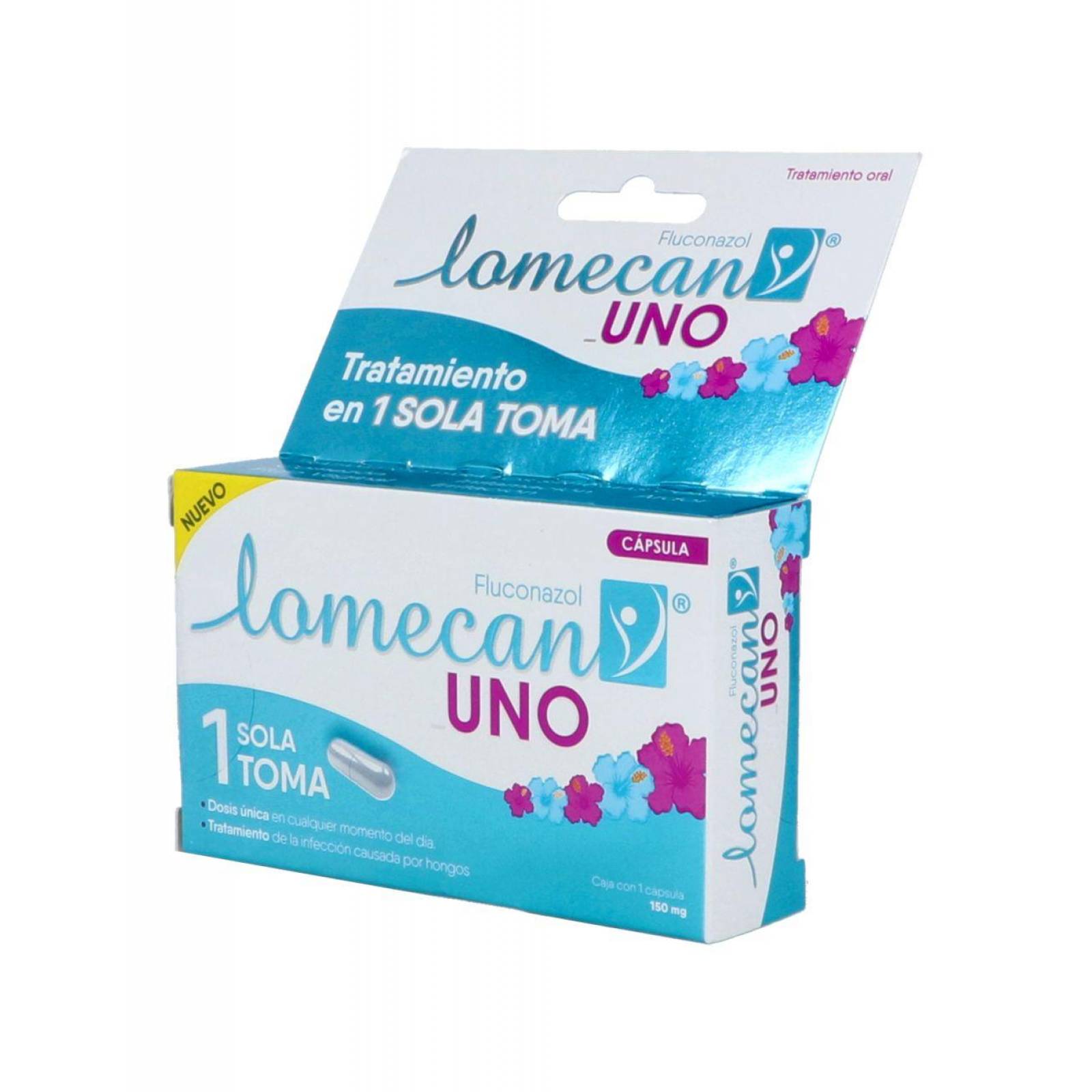 Lomecan V Uno 150 mg 1 Cápsula 