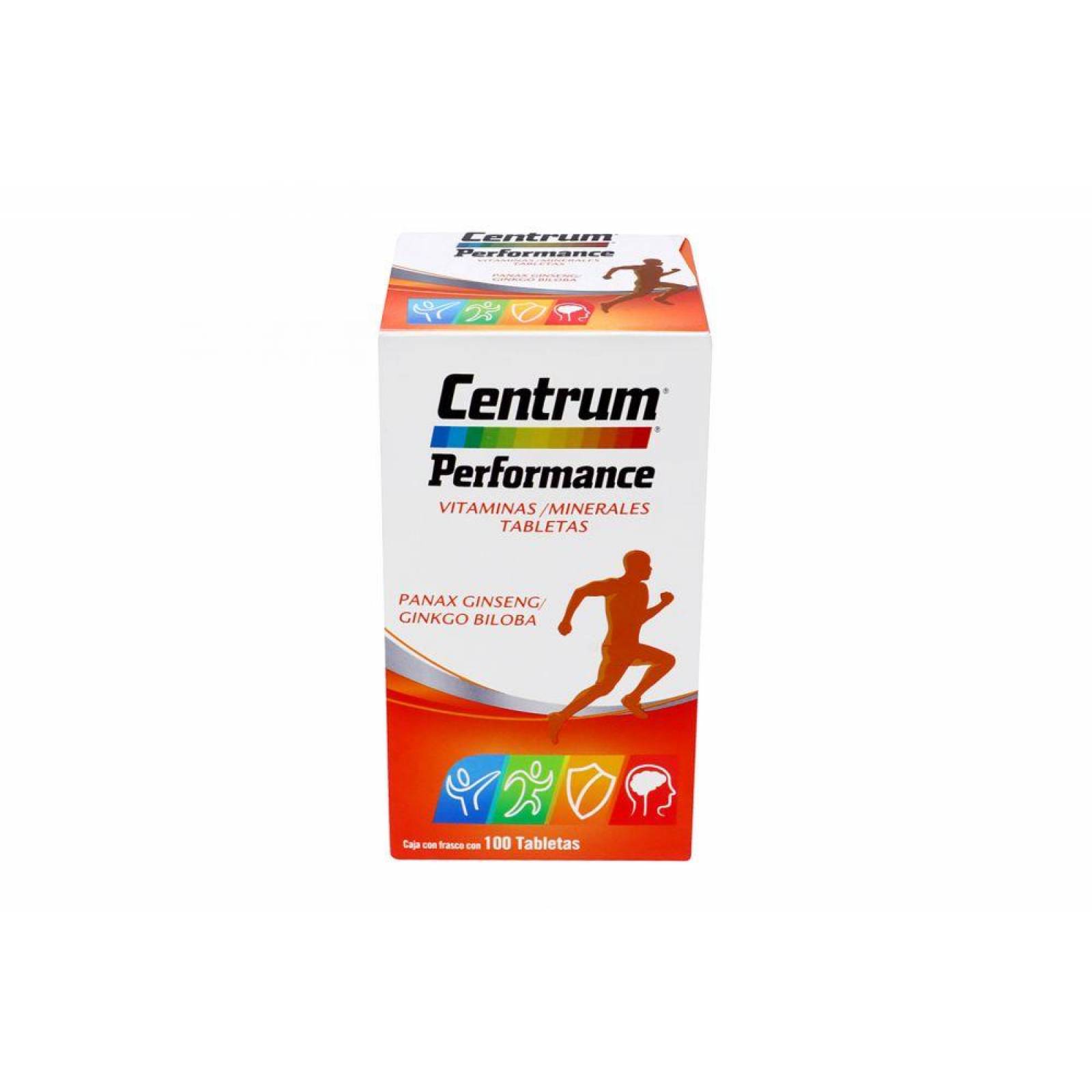 Centrum Performance Caja Con Frasco Con 100 Tabletas