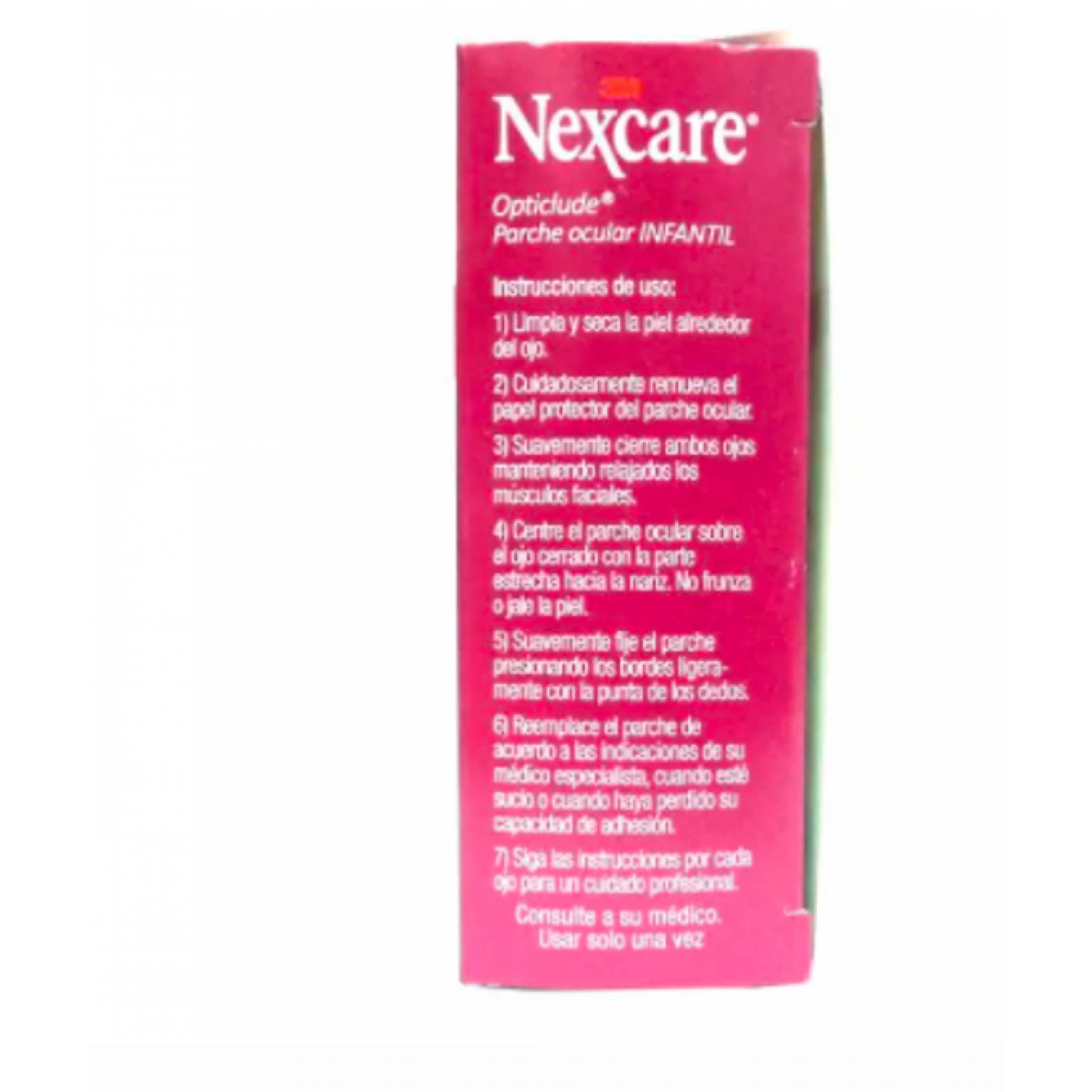 Nexcare Opticlude Parche Ocular Junior Caja Con 20 Piezas 