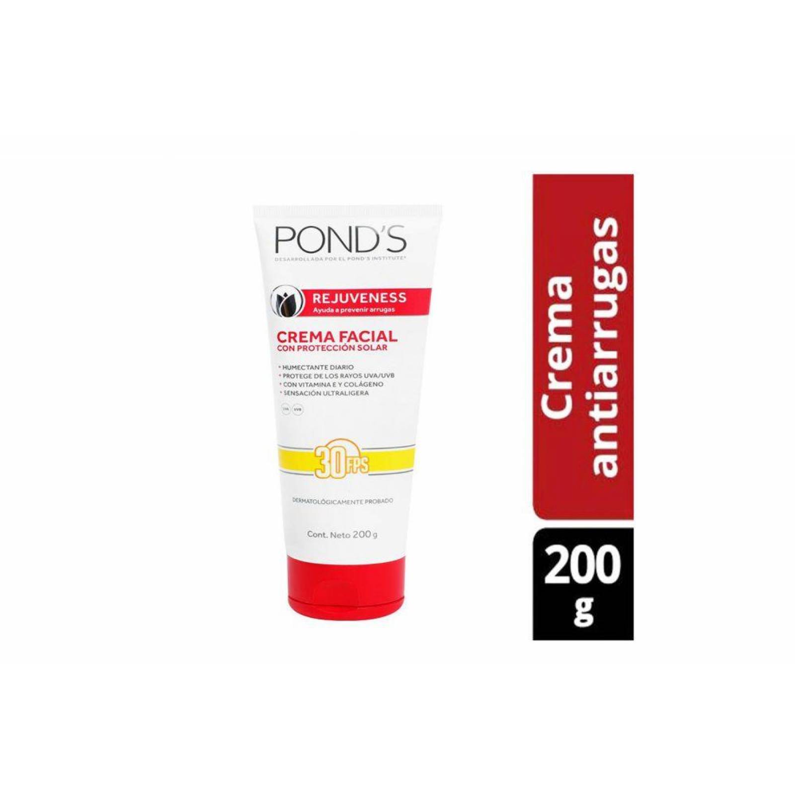 Ponds Rejuveness Crema Facial FPS30 200 g 