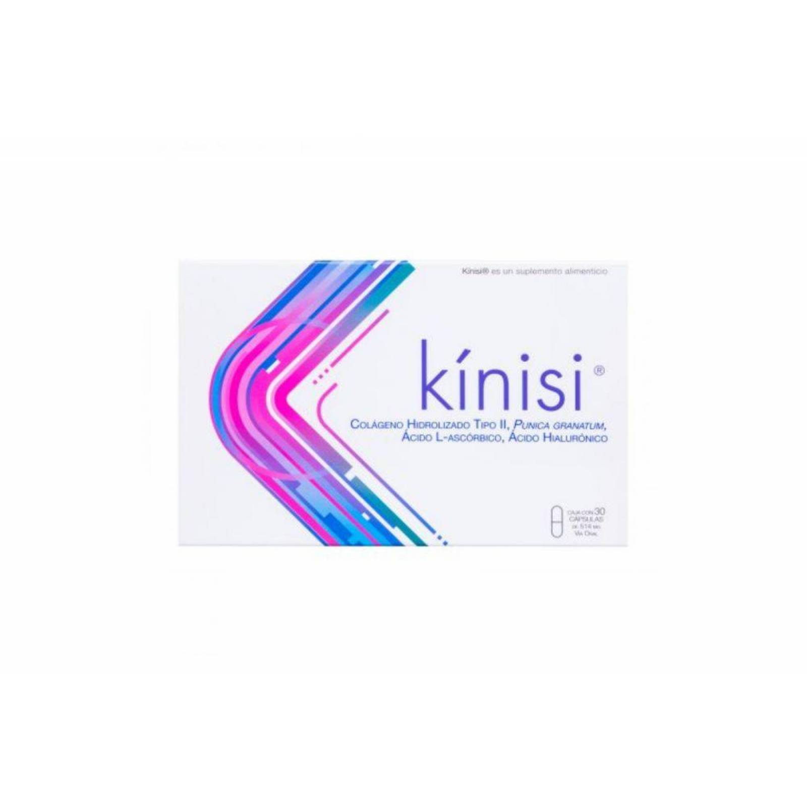 Kinisi Suplemento Alimenticio 514 mg Caja Con 30 Cápsulas 