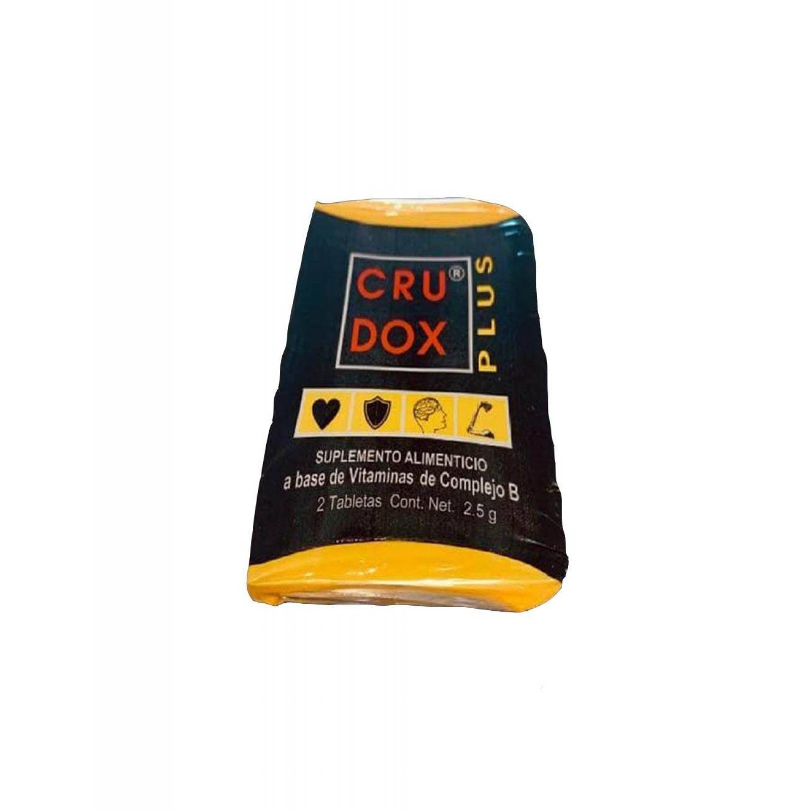 Crudox Blíster Con 2 Tabletas 