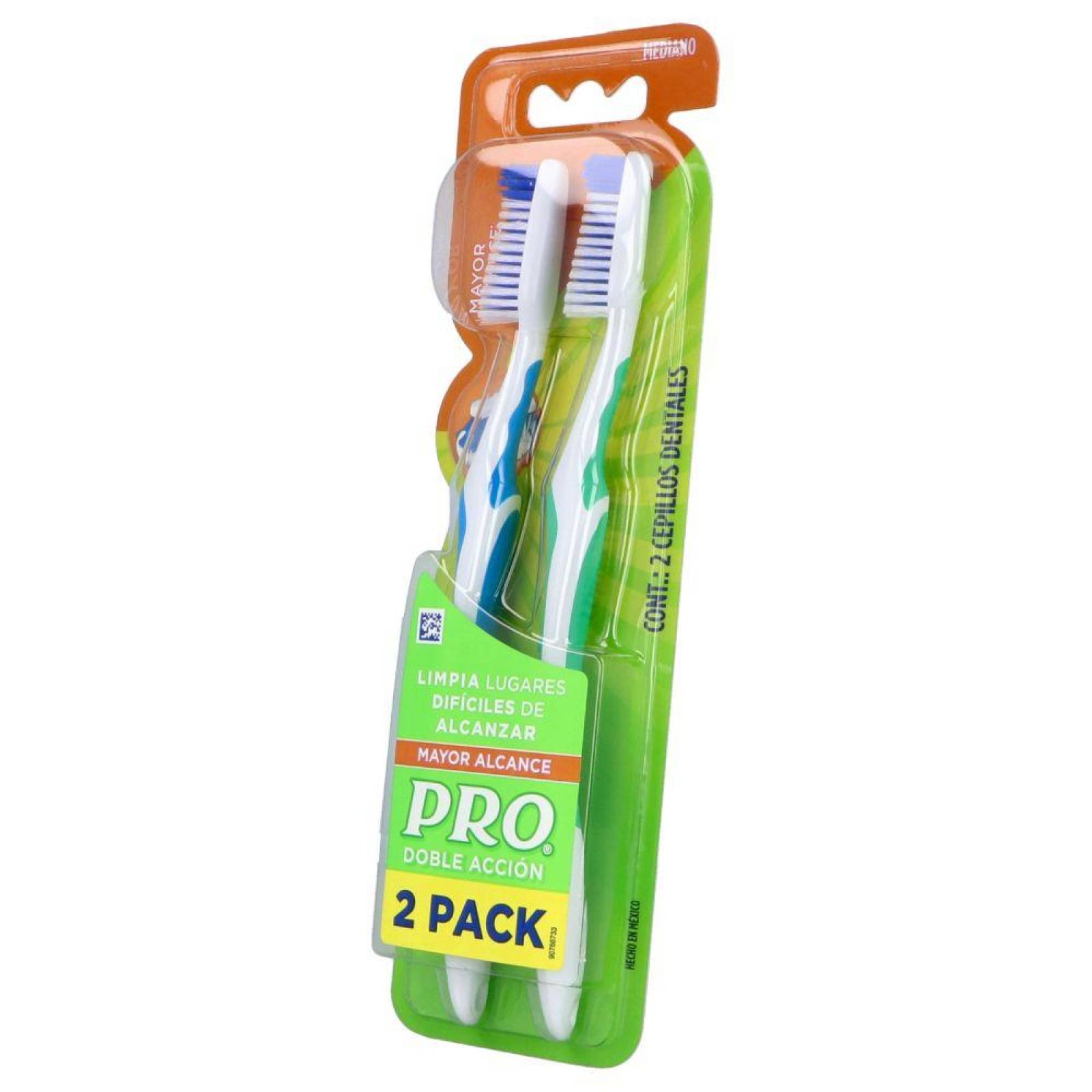 Oral B Pro Cepillo Dental Doble Acción Empaque 2x1 Precio Especial 