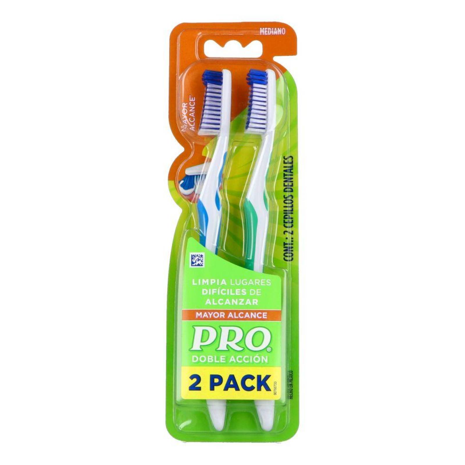 Oral B Pro Cepillo Dental Doble Acción Empaque 2x1 Precio Especial 