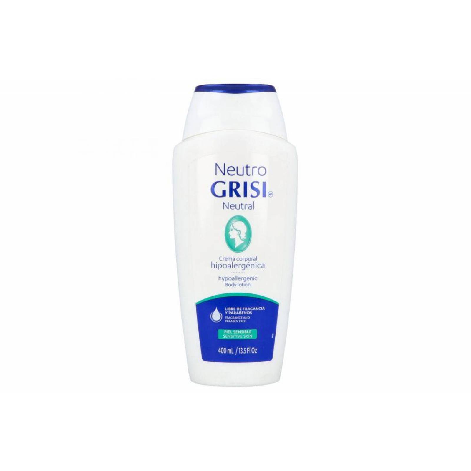 Grisi Crema Corporal Neutral Frasco Con 400 mL 