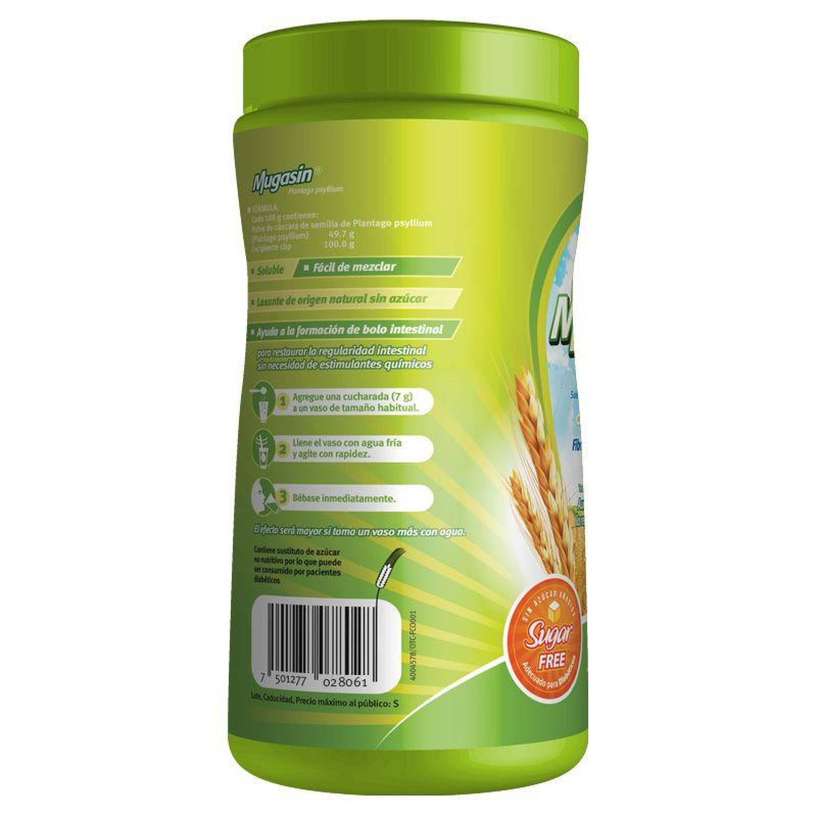 Mugasin Frasco Con 230 g Sabor Lima - Limón 