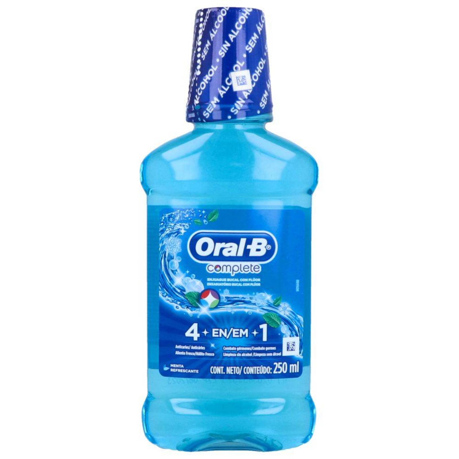 ORAL B COMPLETE FRASCO CON 250 ML 