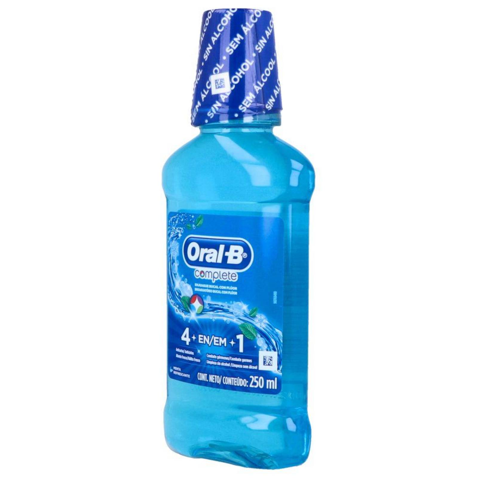 ORAL B COMPLETE FRASCO CON 250 ML 