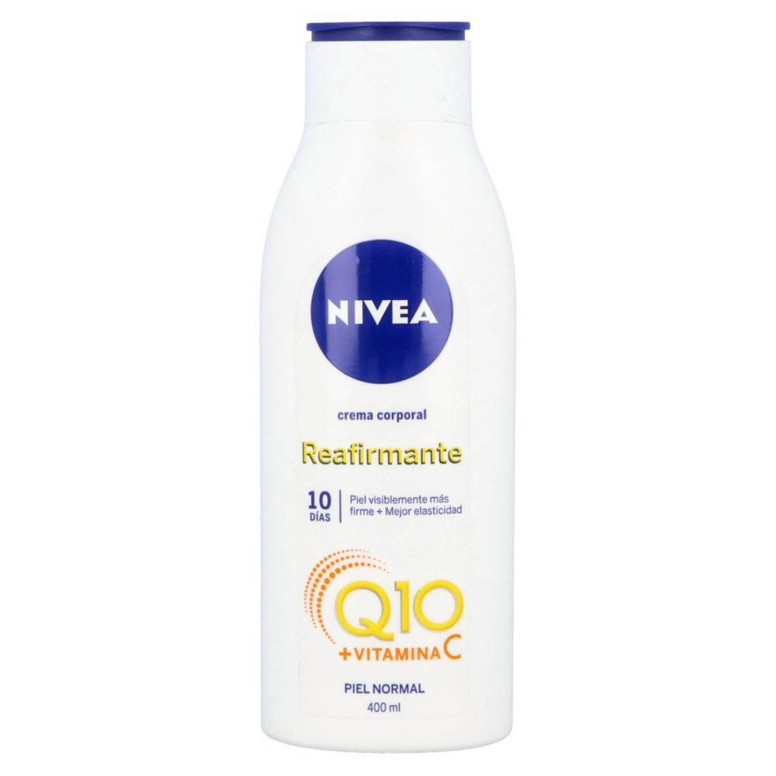Crema Nivea Body Reafirmante Q10 Plus Frasco 400 Ml 