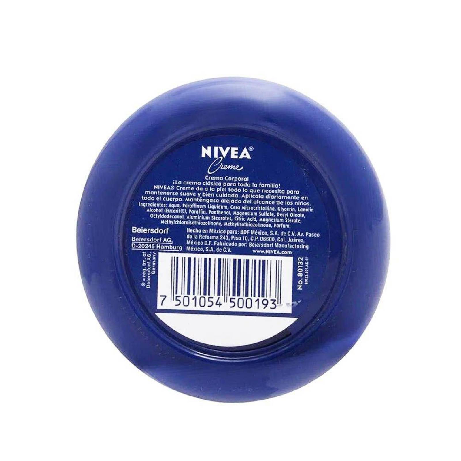 CREMA NIVEA TARRO CON 200 ML 
