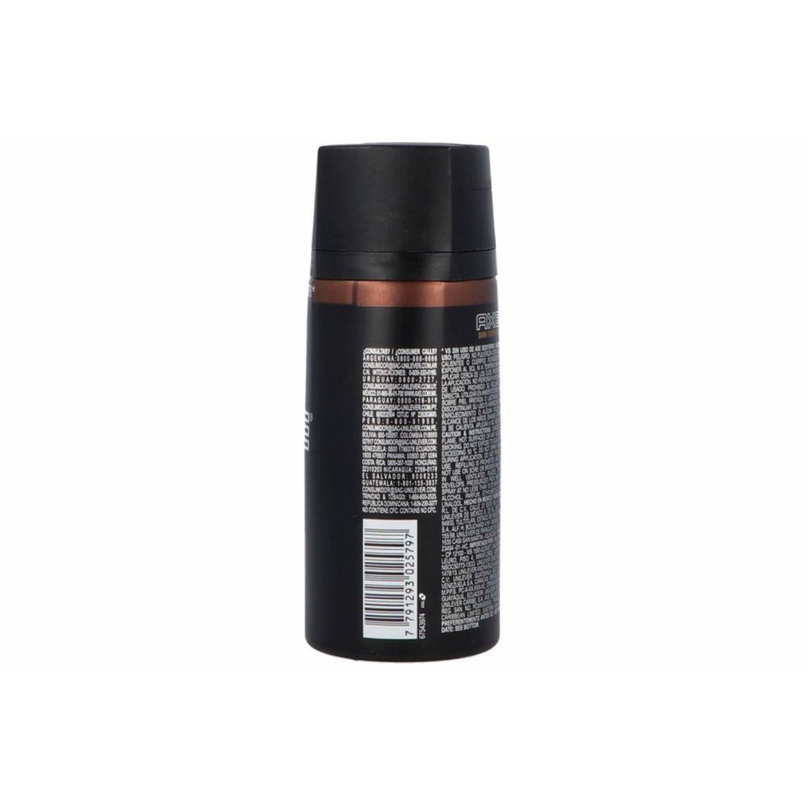 Desodorante Axe Body Spray Dark Temptation Frasco Con 150 Ml 